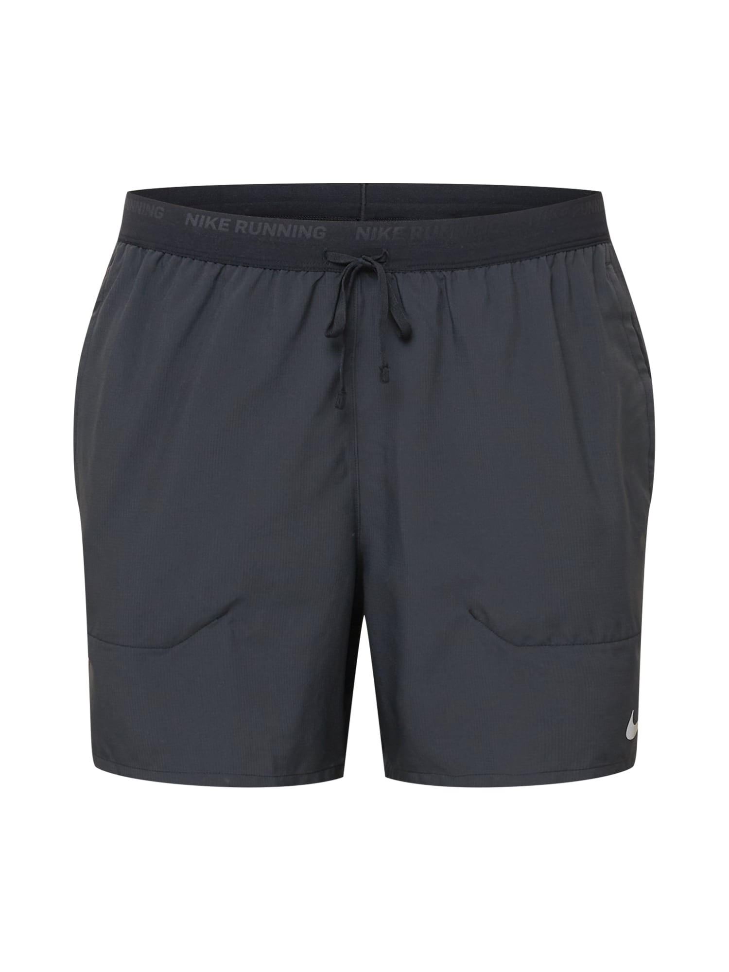 NIKE Športne hlače 'Flex Stride'  črna / bela