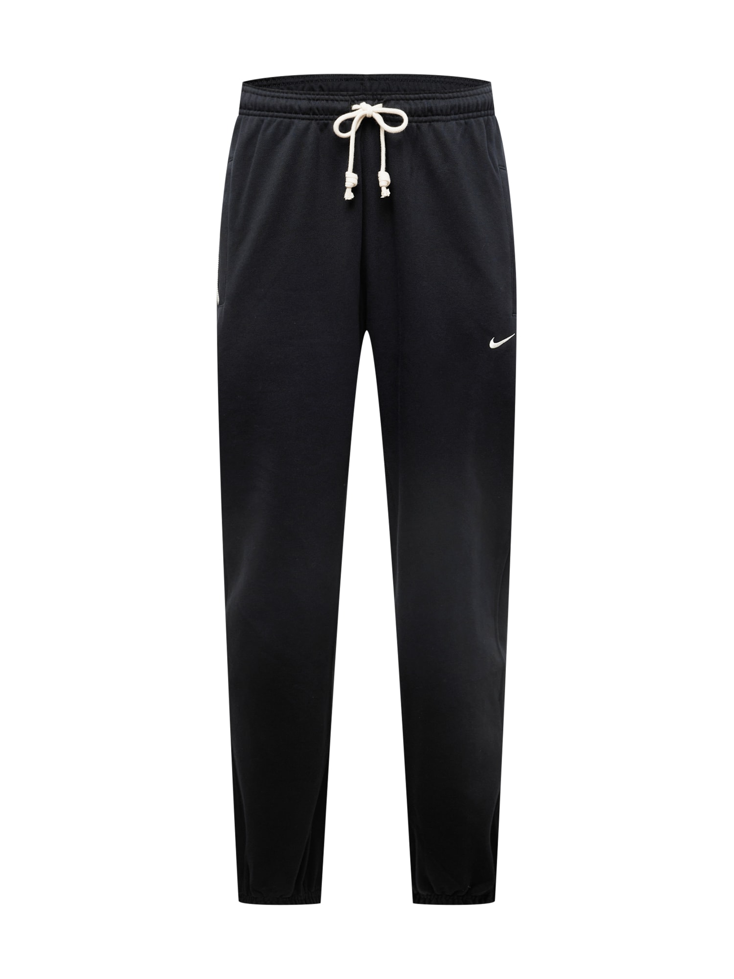 NIKE Športne hlače  črna / bela