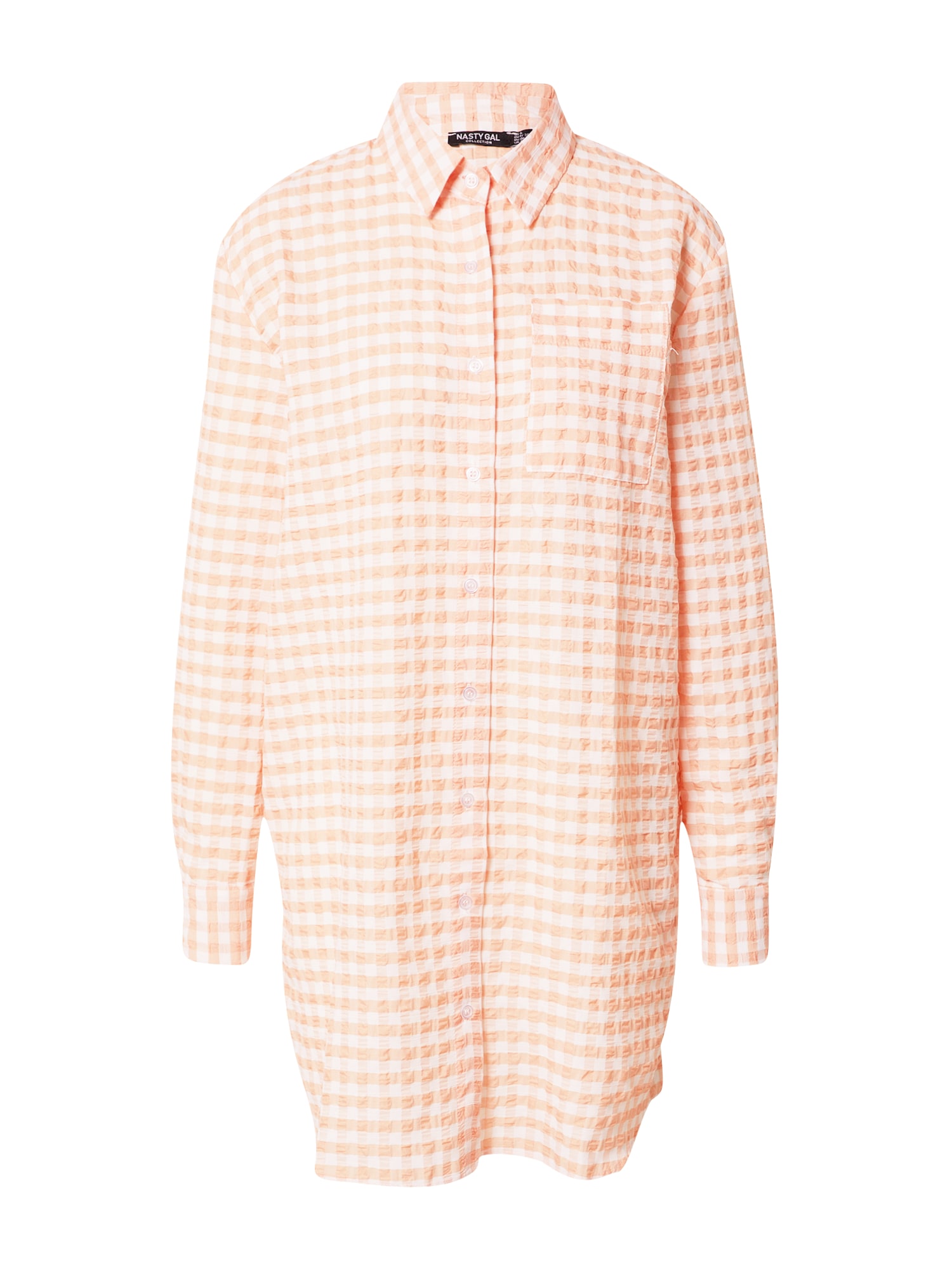 Nasty Gal Bluza  marelica / breskev / bela