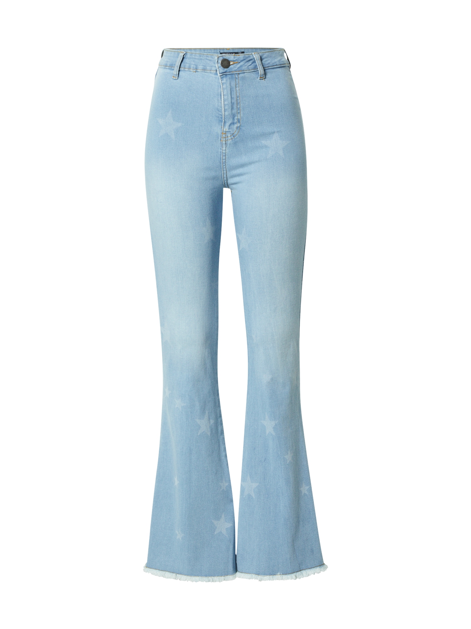 Nasty Gal Kavbojke  moder denim / svetlo modra