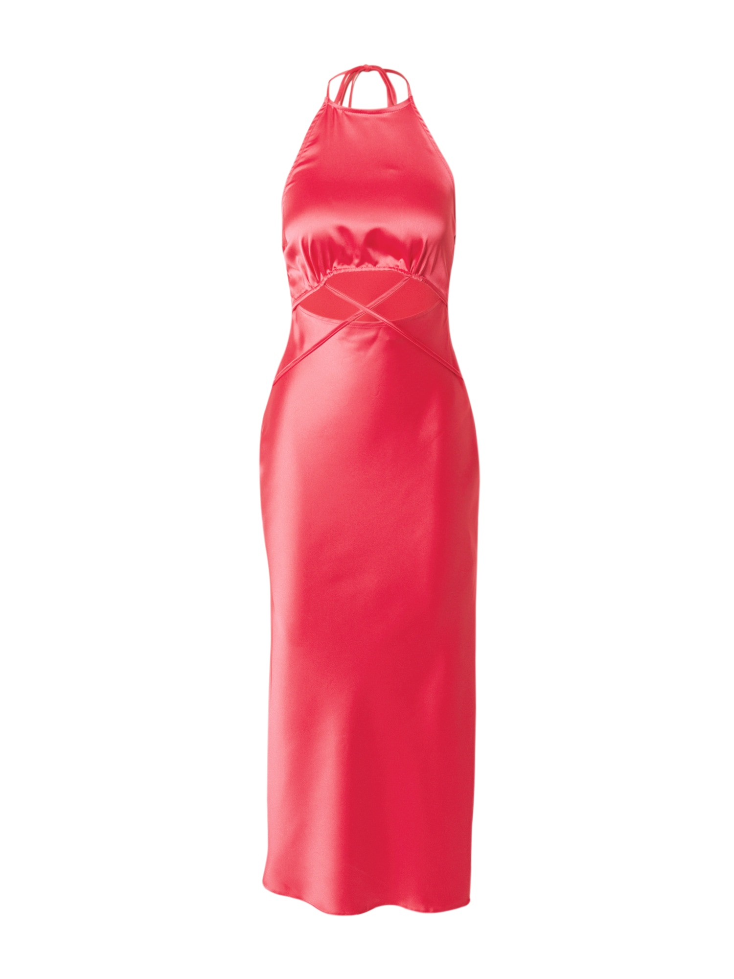 Nasty Gal Koktejl obleka  temno roza