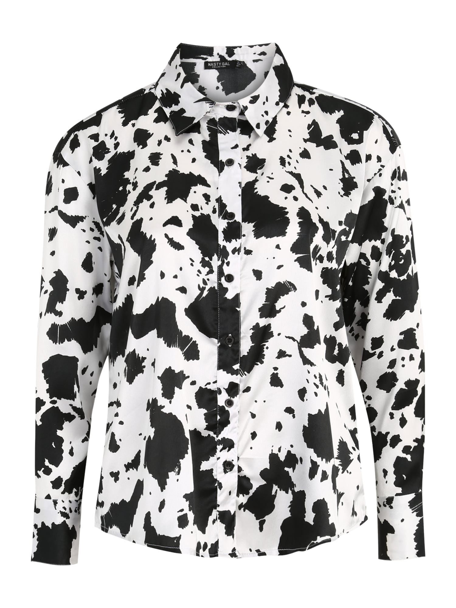 Nasty Gal Petite Bluza  črna / bela