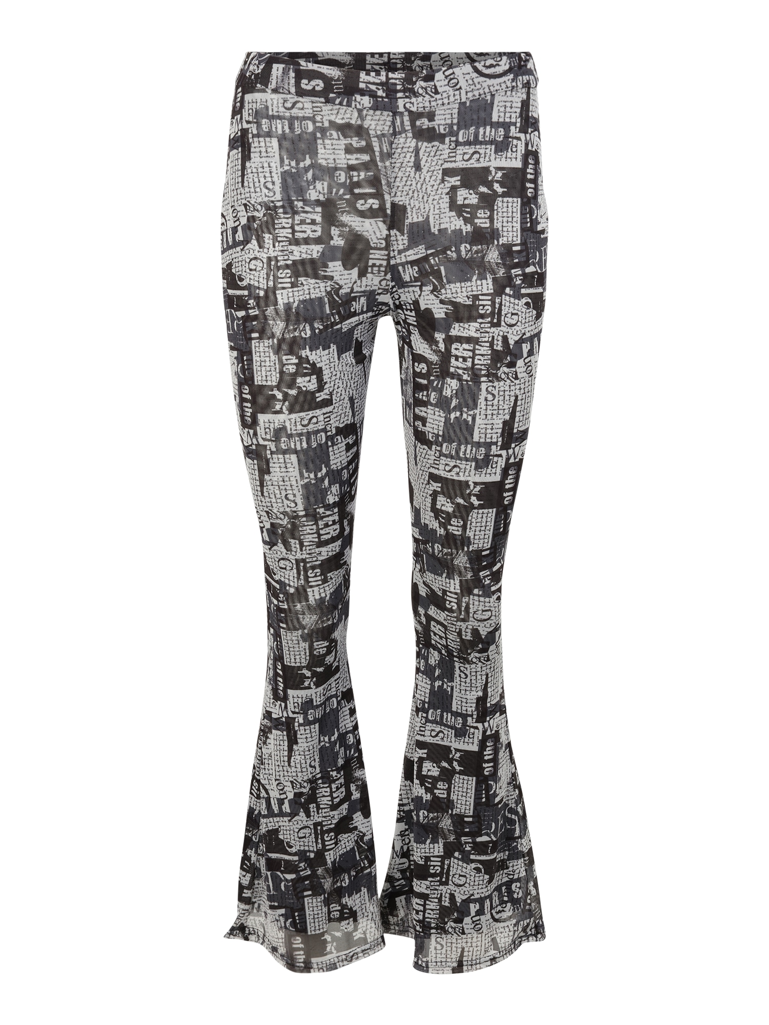 Nasty Gal Petite Hlače  siva / antracit / temno siva / črna