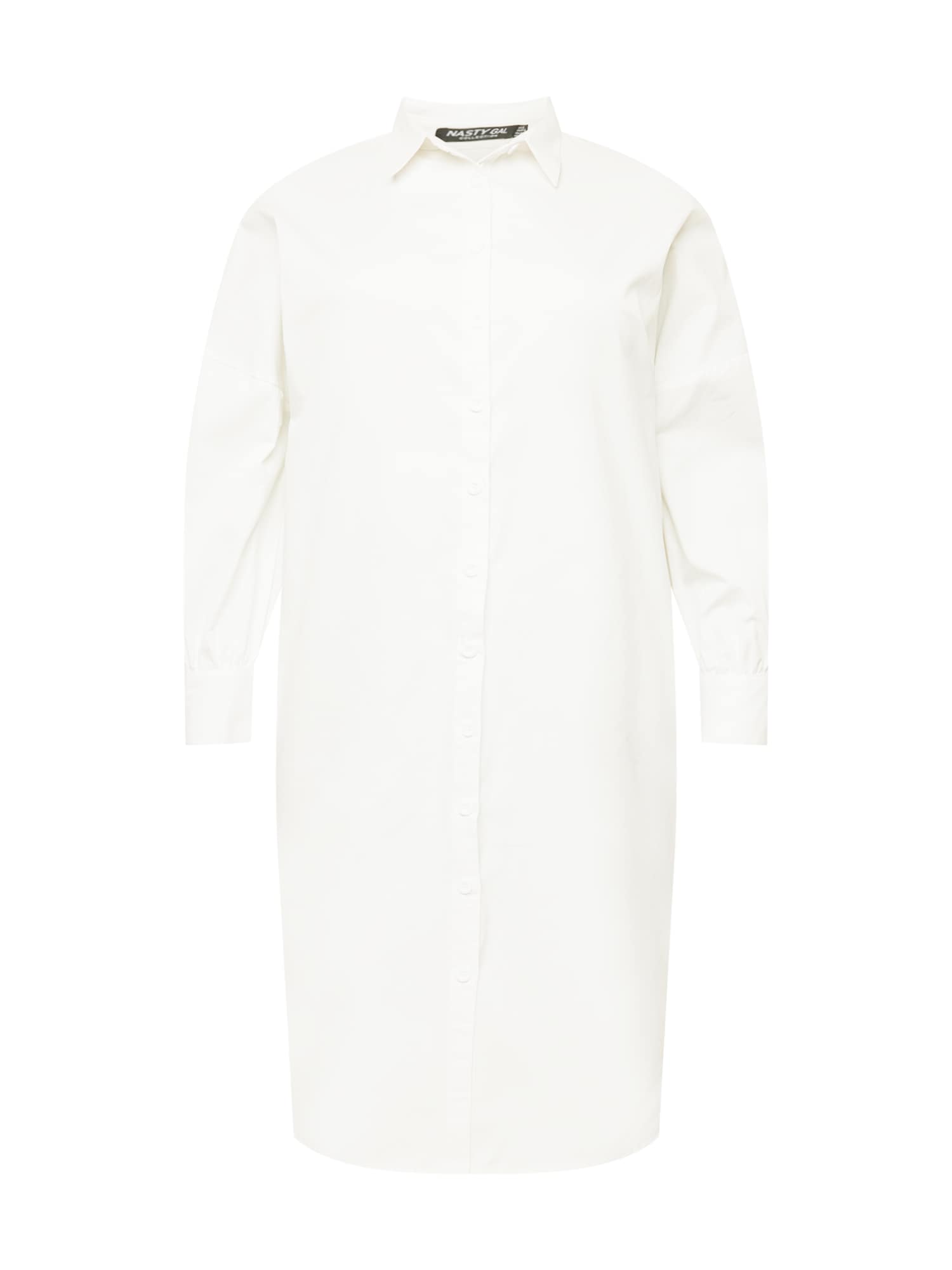 Nasty Gal Plus Dolga srajca  off-bela