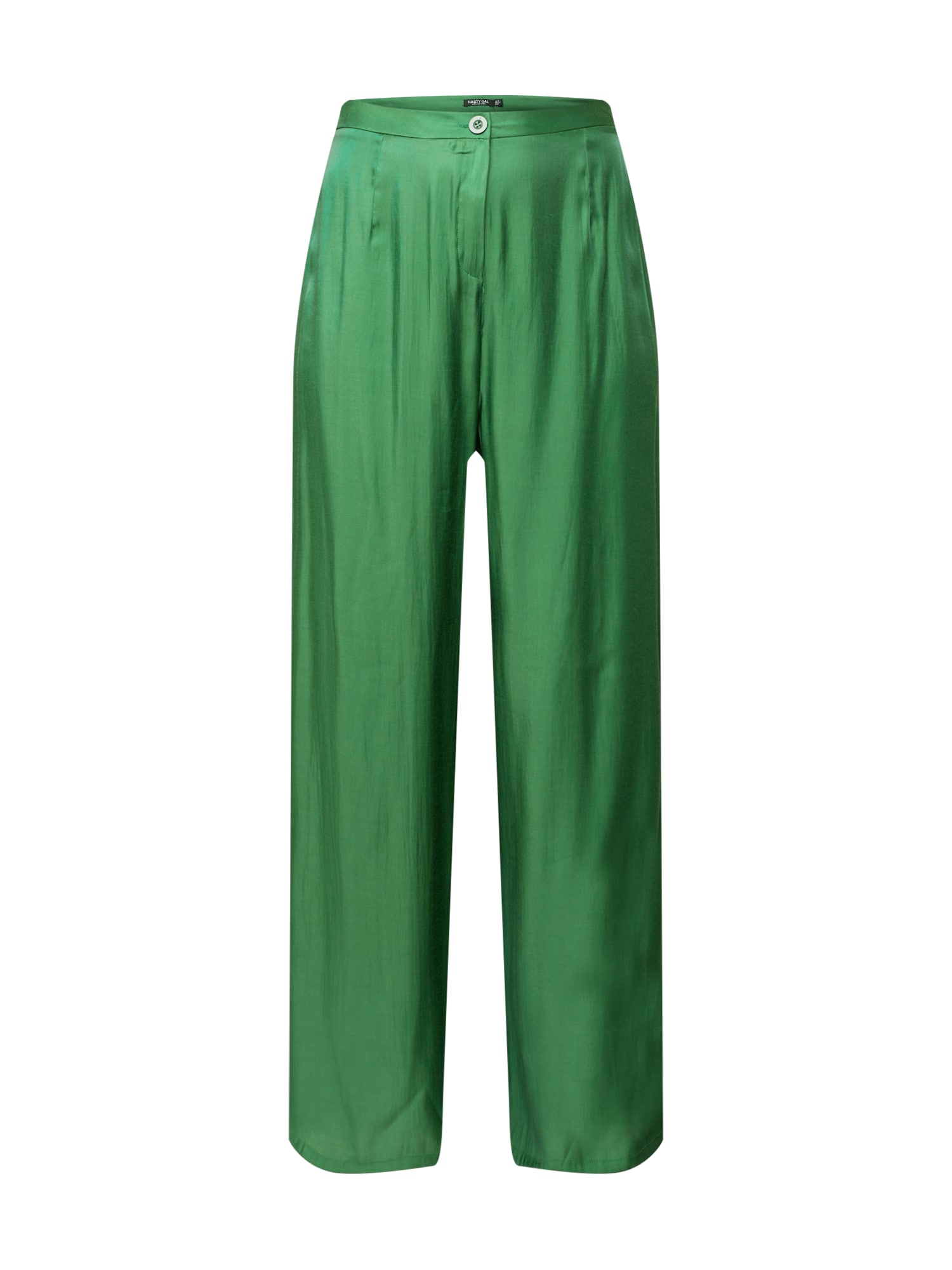 Nasty Gal Plus Hlače  temno zelena