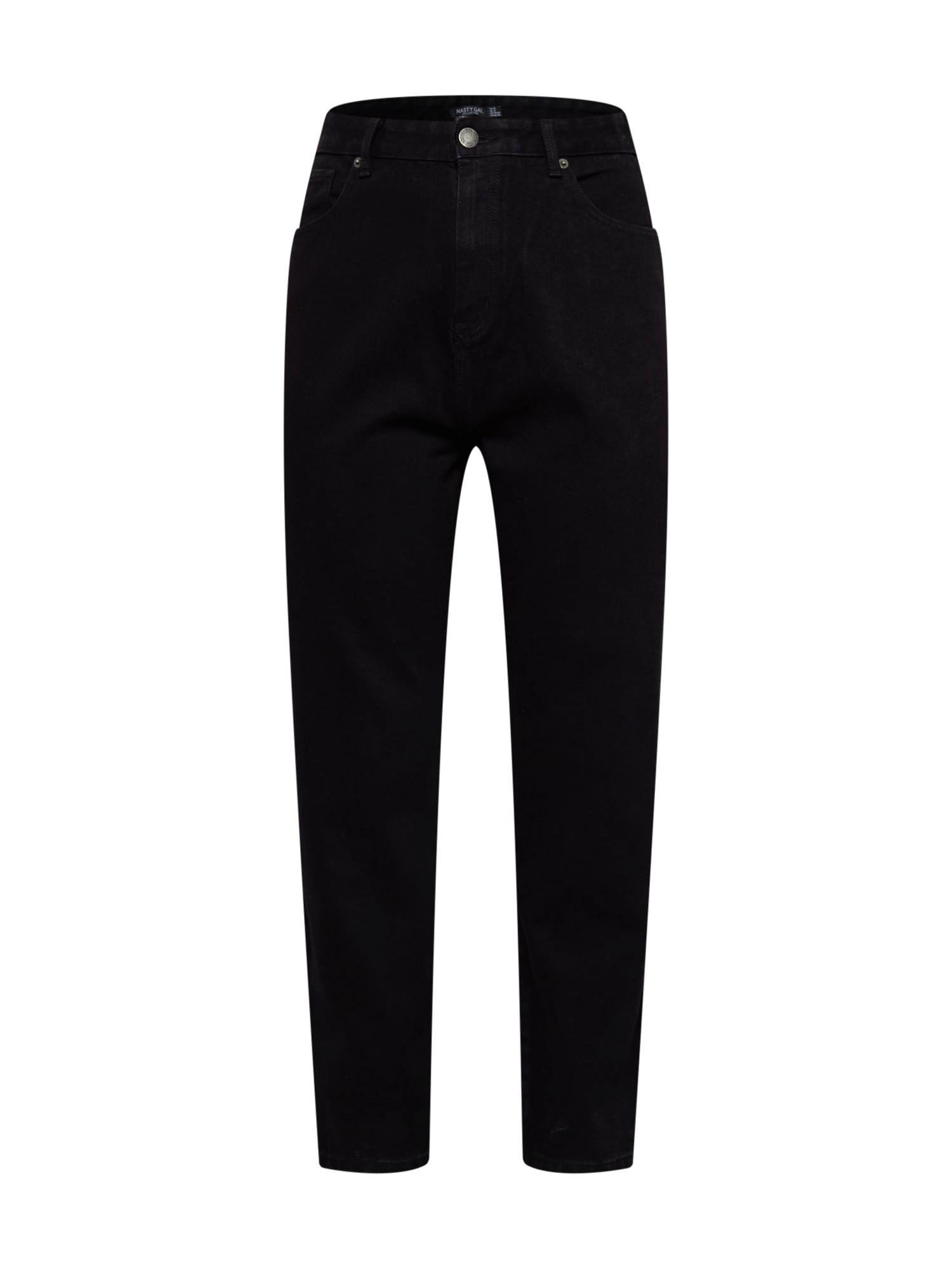 Nasty Gal Plus Kavbojke  črn denim