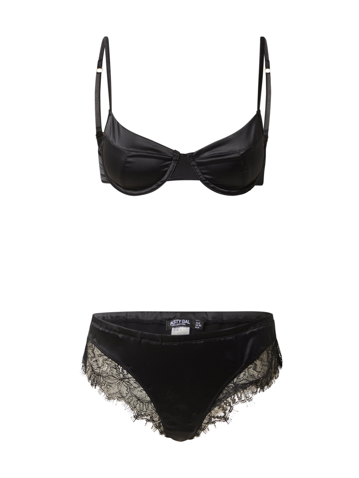 Nasty Gal Seti perila  črna