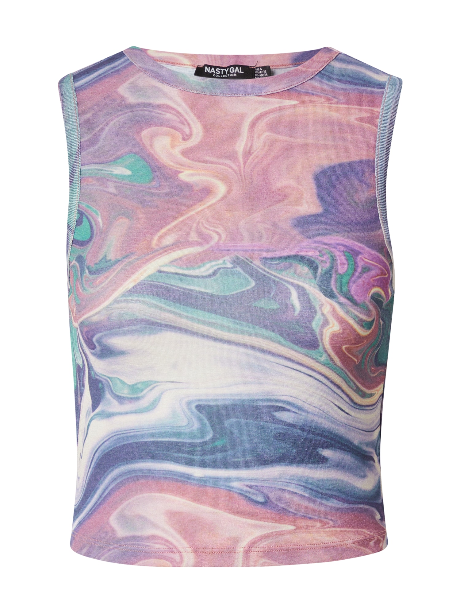 Nasty Gal Top  mešane barve / roza