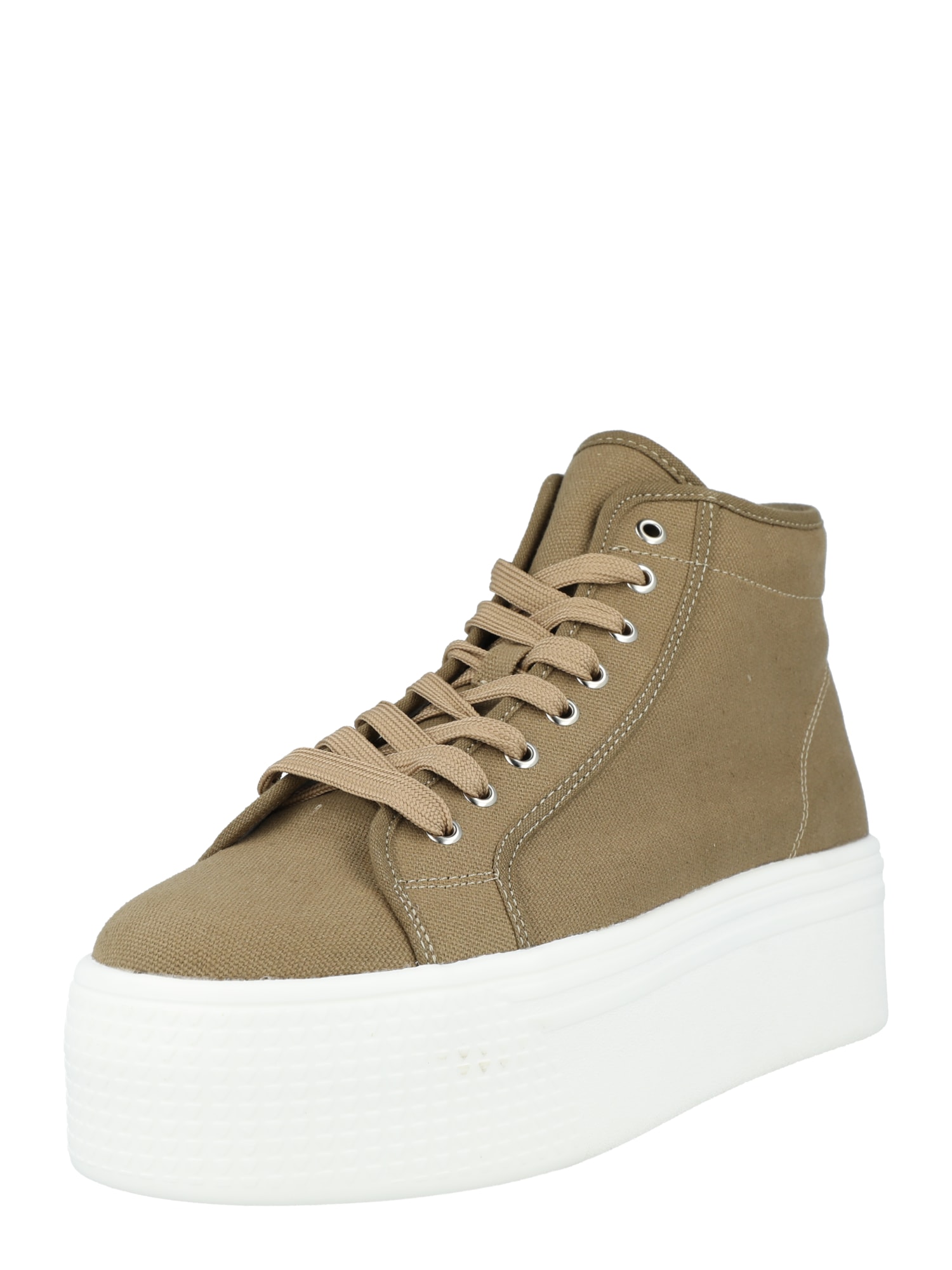 Nasty Gal Visoke superge  kaki