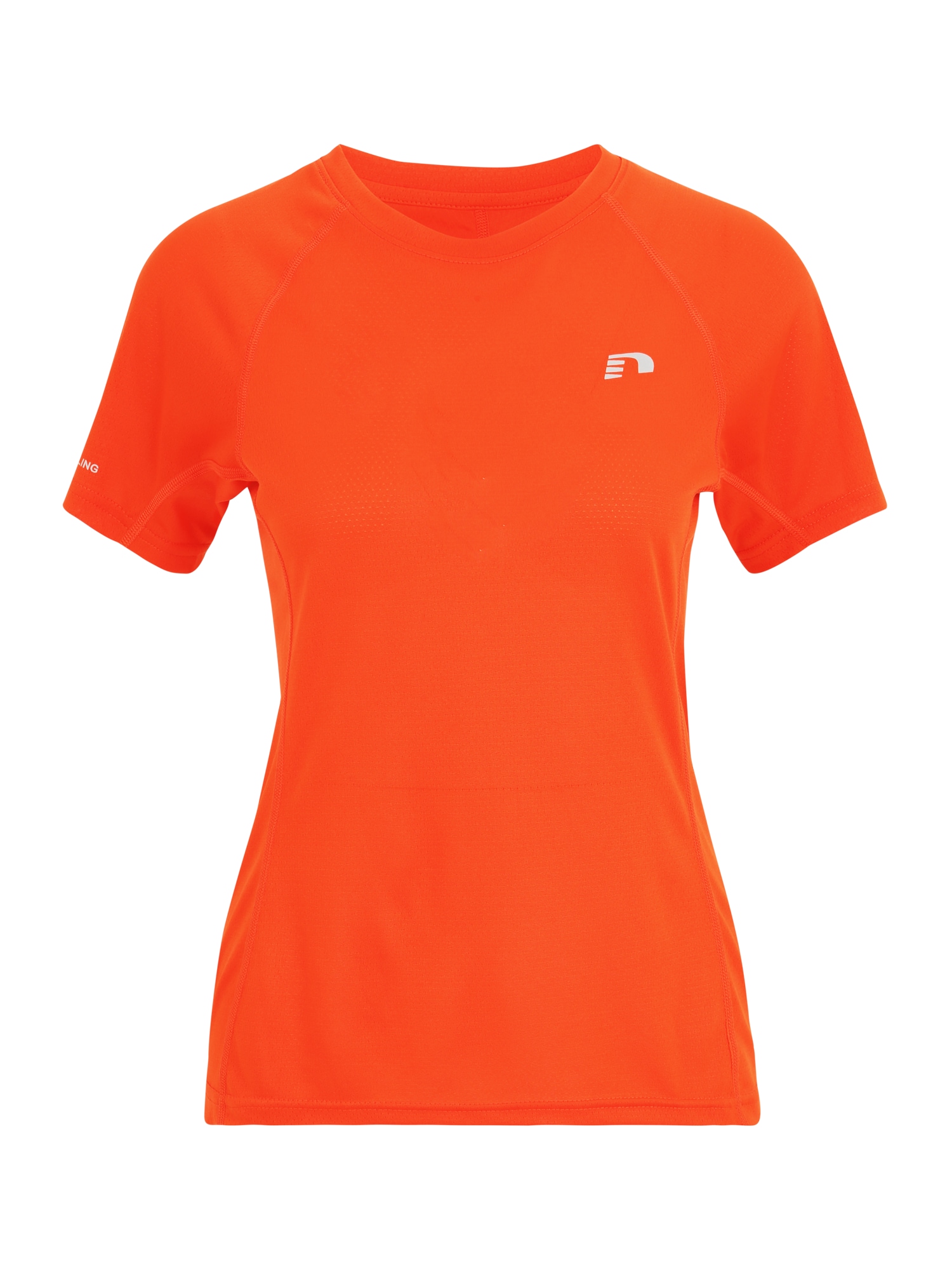 Newline Funkcionalna majica  neonsko oranžna / bela