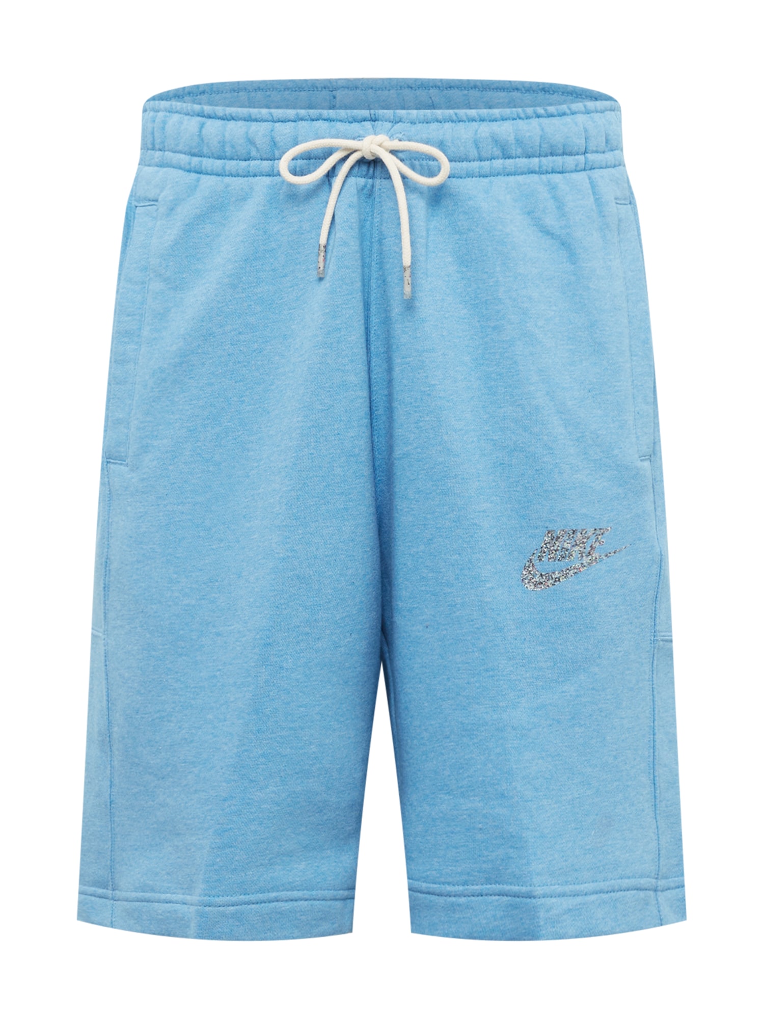 Nike Sportswear Hlače 'Revival'  svetlo modra / črna / bela