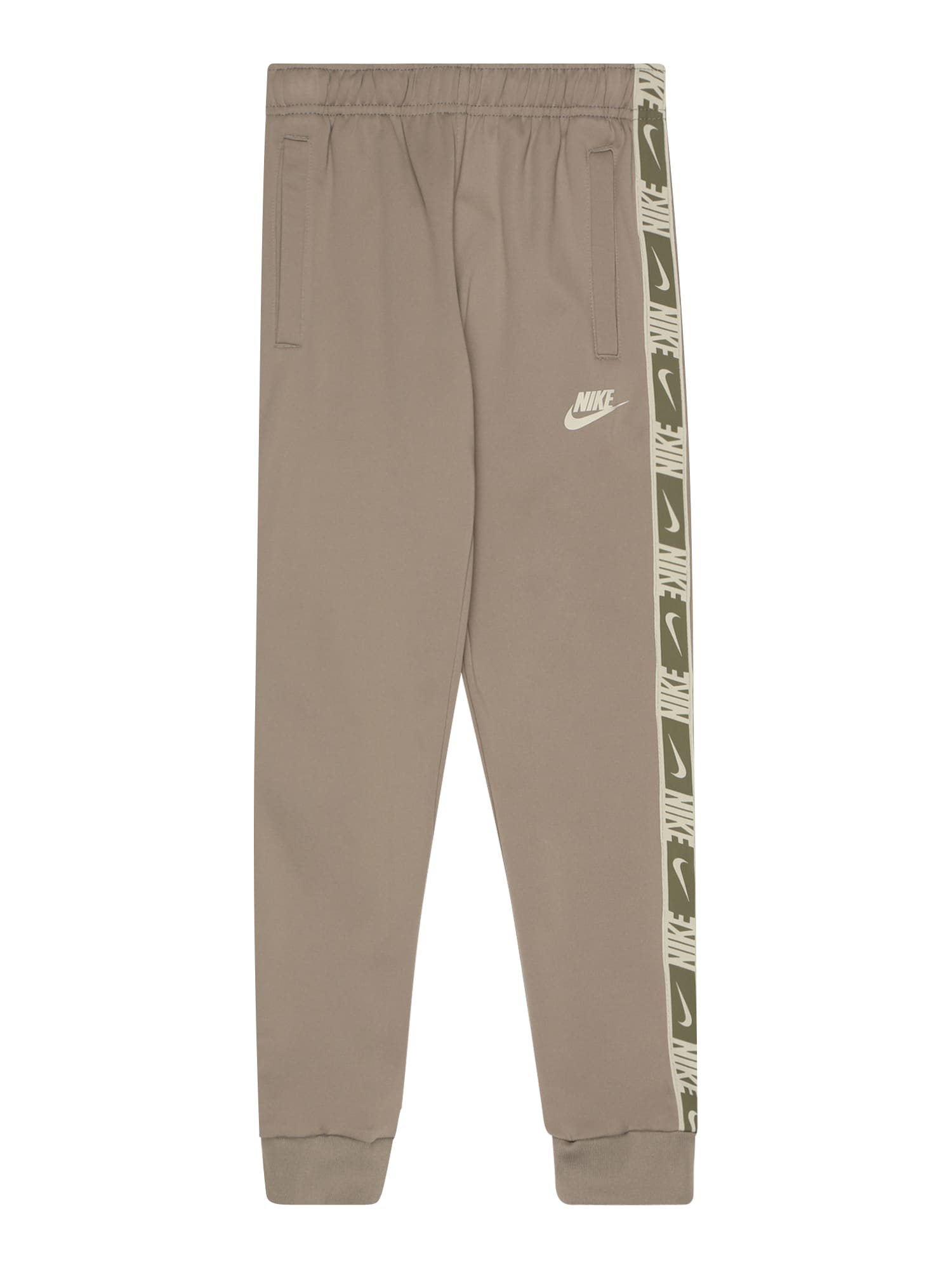 Nike Sportswear Hlače  chamois / oliva / pastelno zelena
