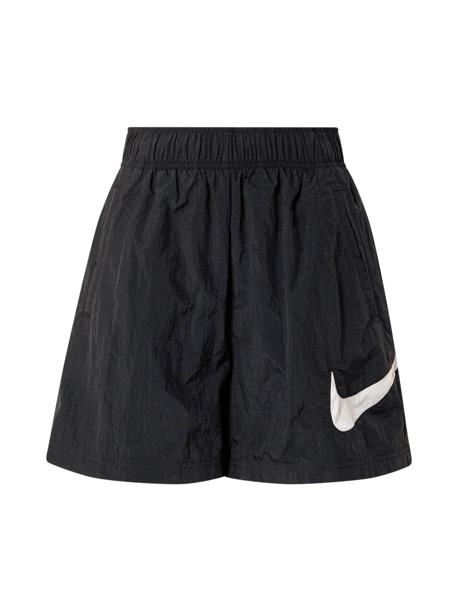 Nike Sportswear Hlače  črna / bela