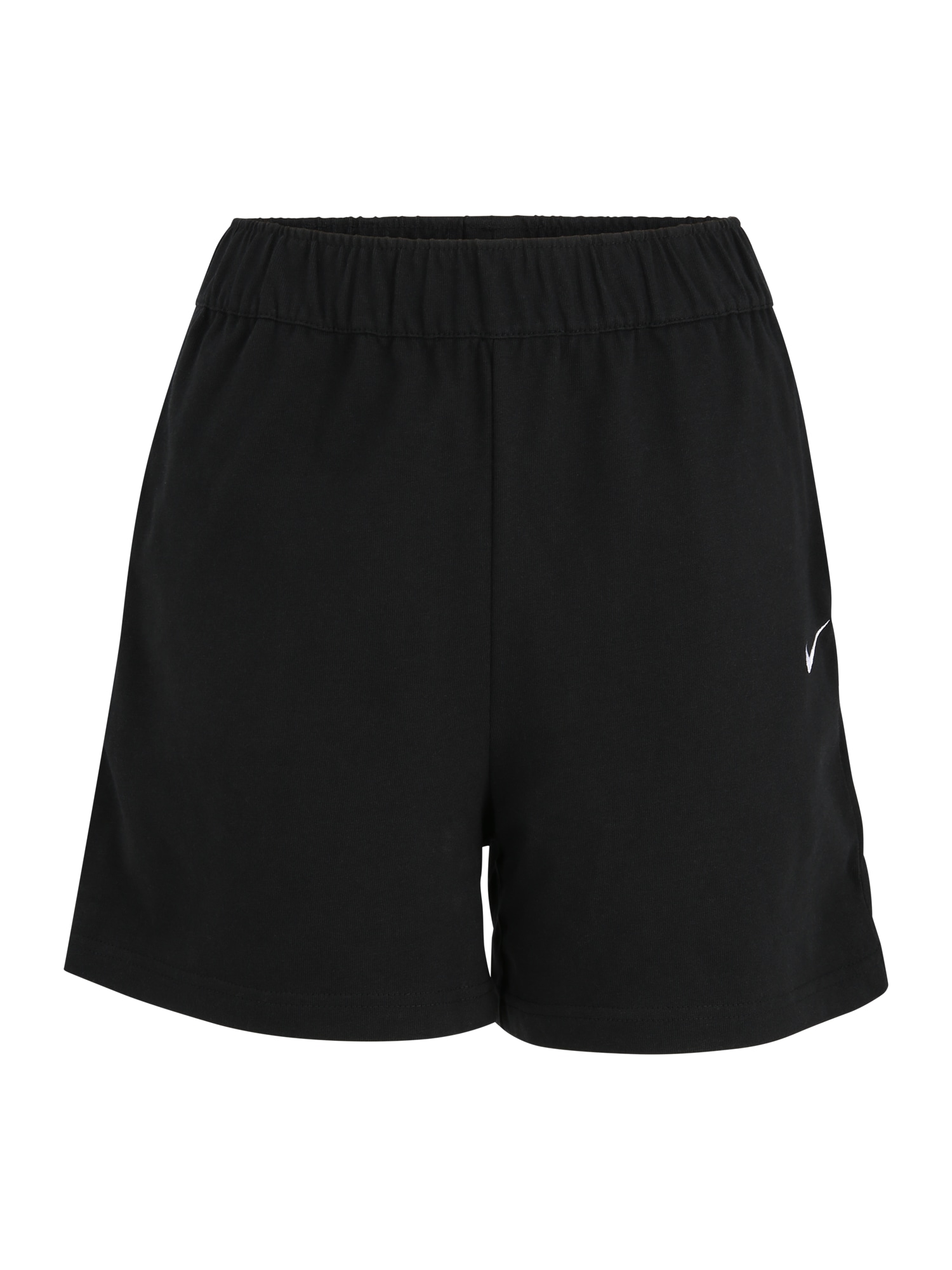 Nike Sportswear Hlače  črna / bela
