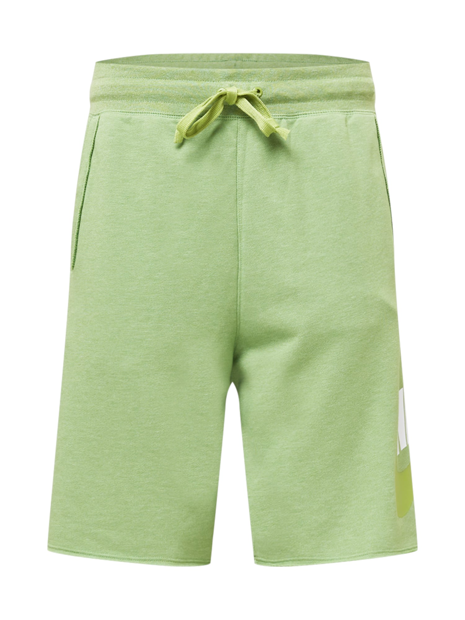 Nike Sportswear Hlače  limeta / svetlo zelena / bela