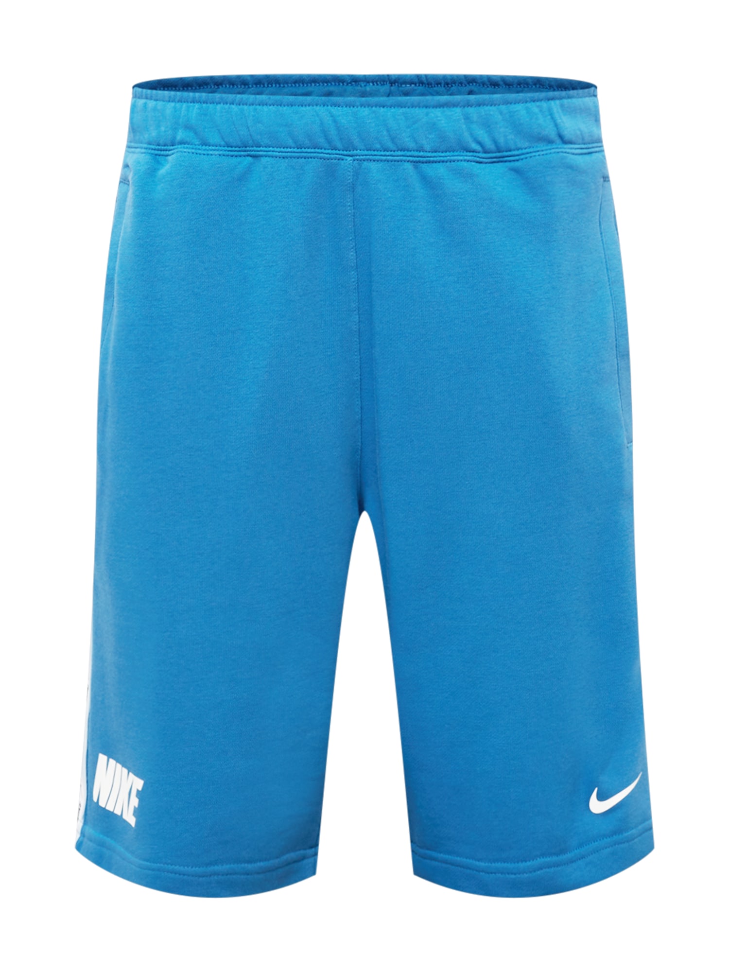 Nike Sportswear Hlače  modra / bela