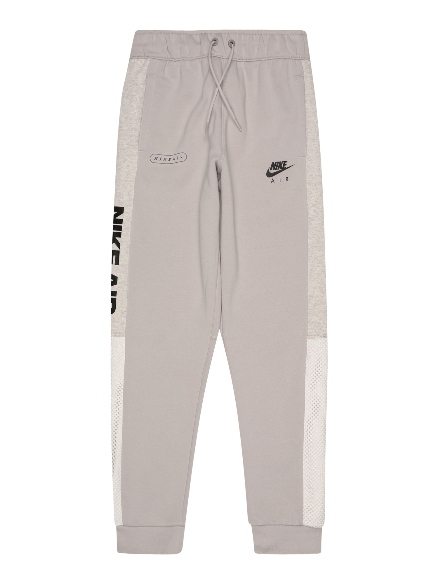 Nike Sportswear Hlače  svetlo siva / pegasto siva / črna / bela
