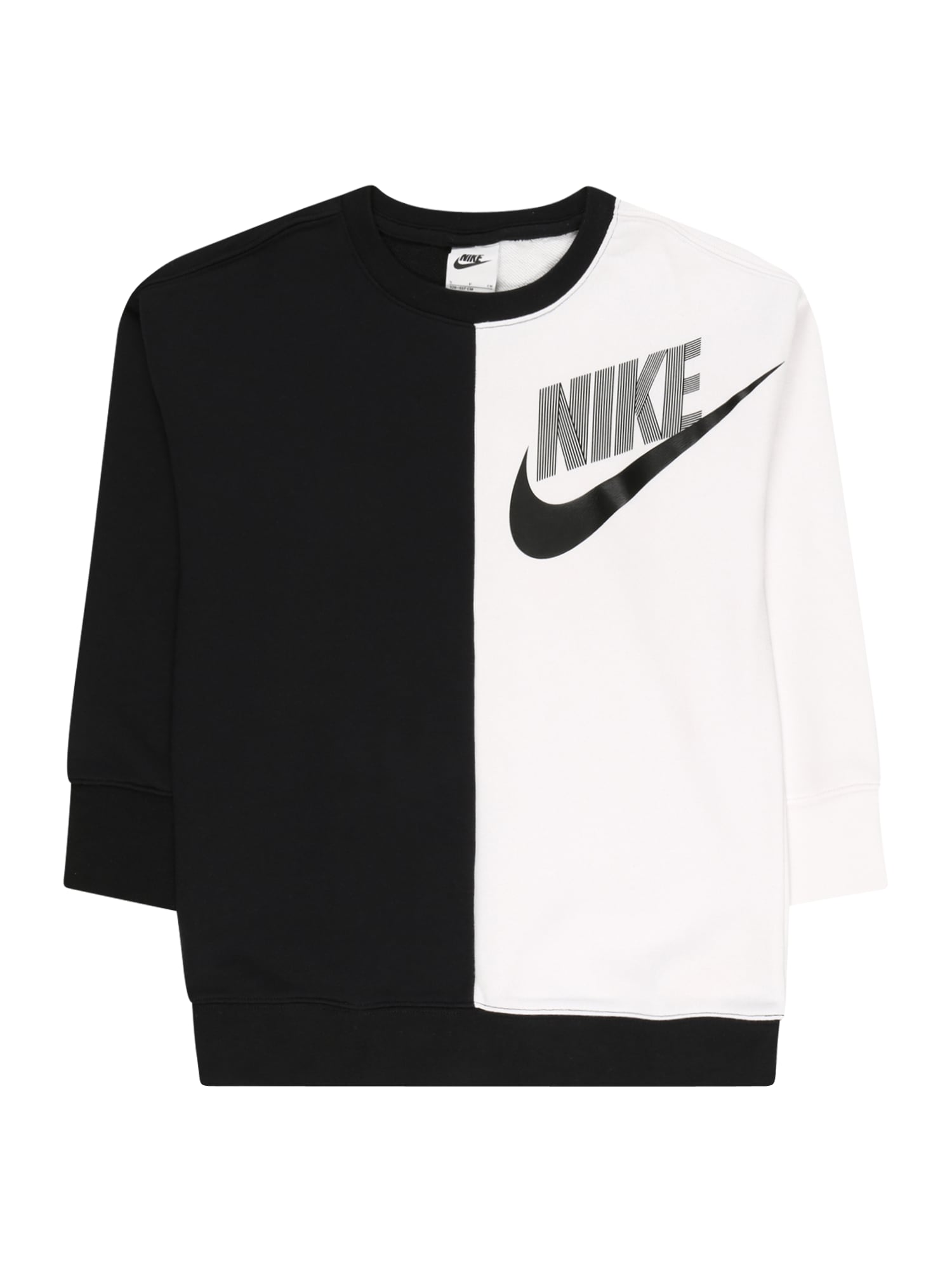 Nike Sportswear Majica  siva / črna / bela