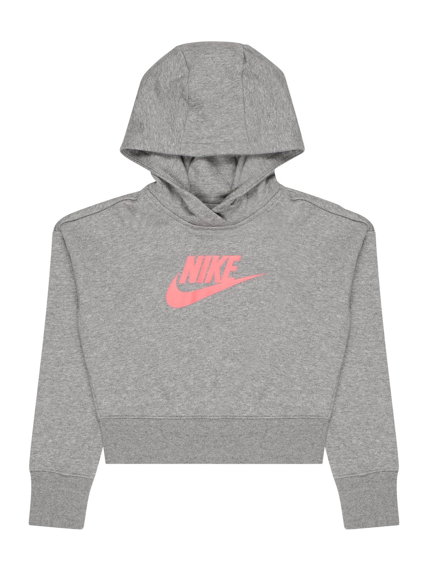 Nike Sportswear Majica  siva / losos