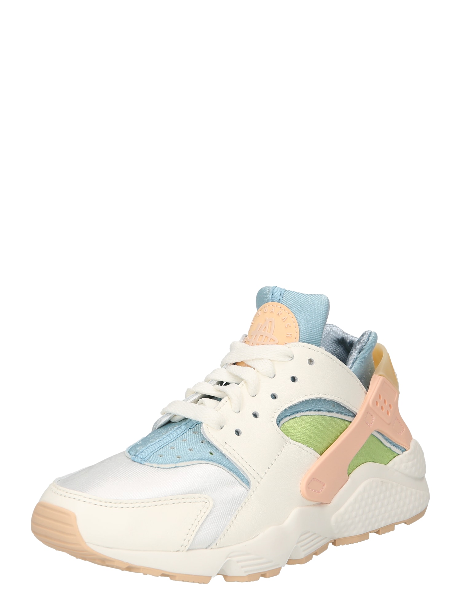 Nike Sportswear Nizke superge 'Air Huarache'  kit / svetlo modra / svetlo zelena / marelica