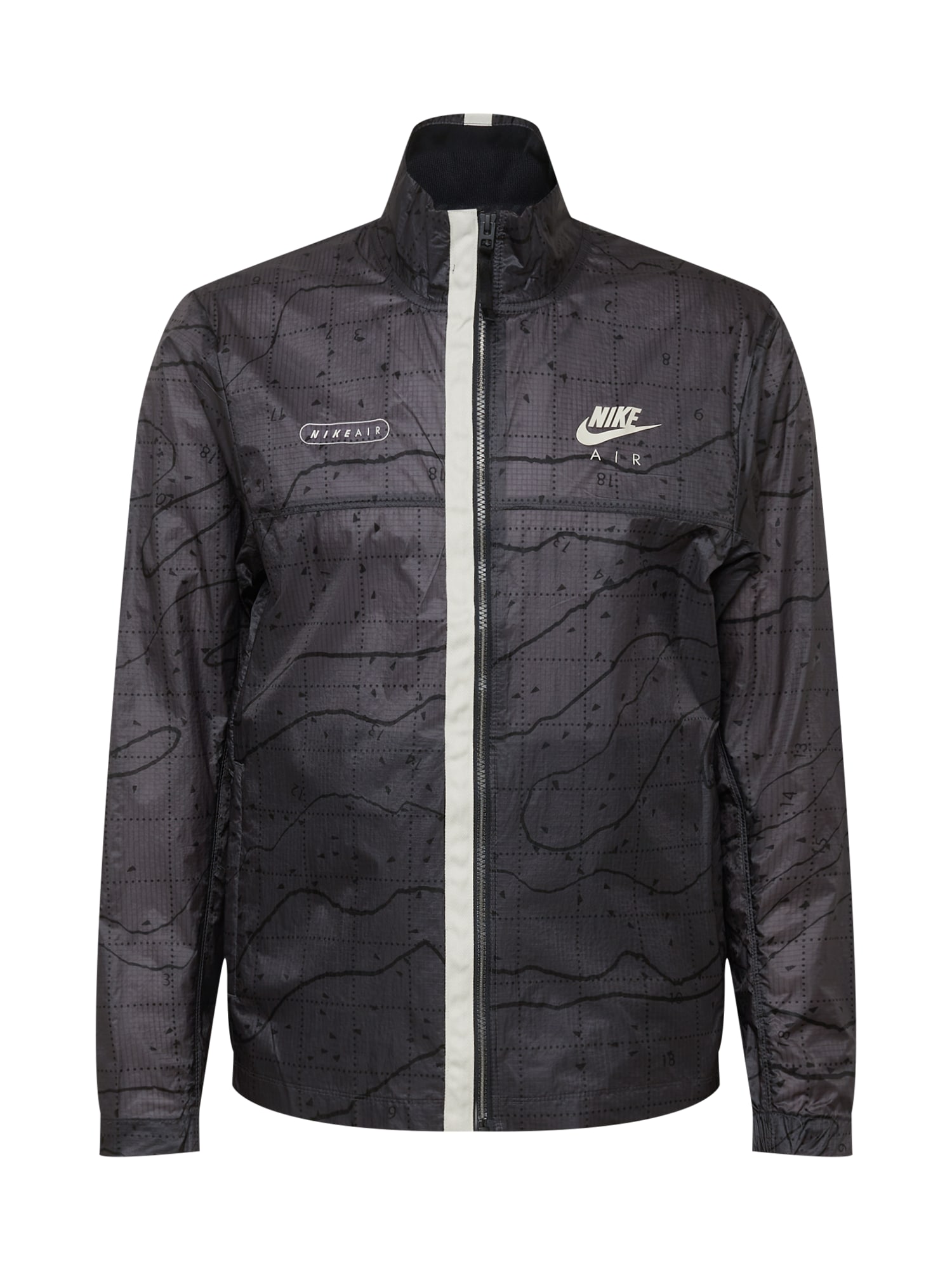 Nike Sportswear Prehodna jakna  antracit / črna / bela