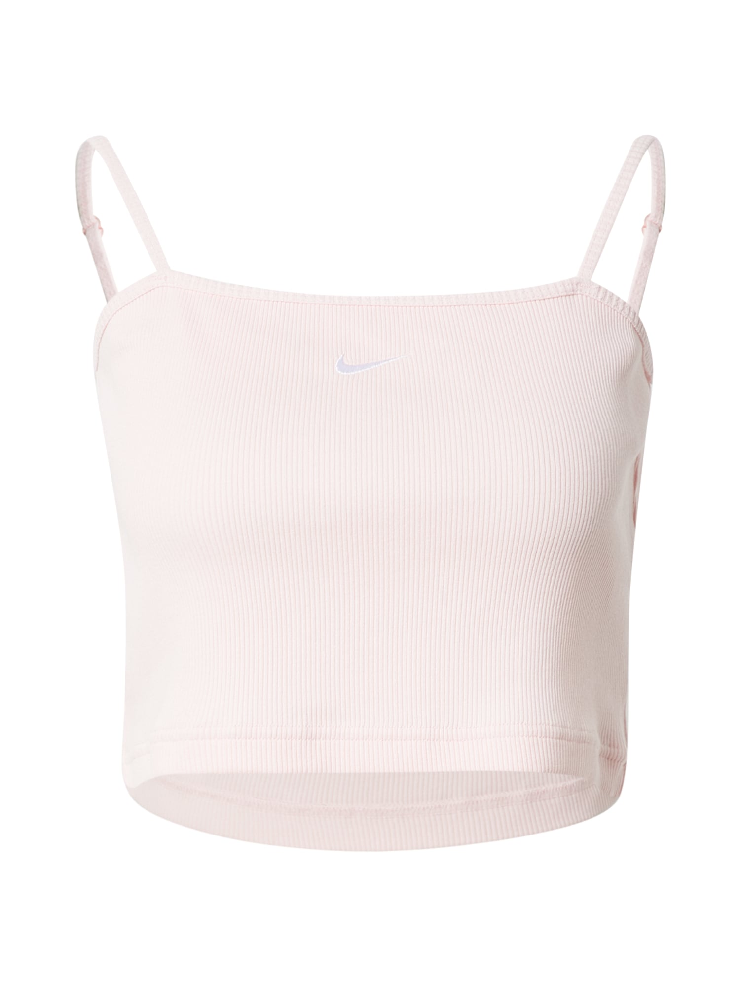 Nike Sportswear Top 'W NSW ESSNTL RIB CROP TOP'  roza / off-bela