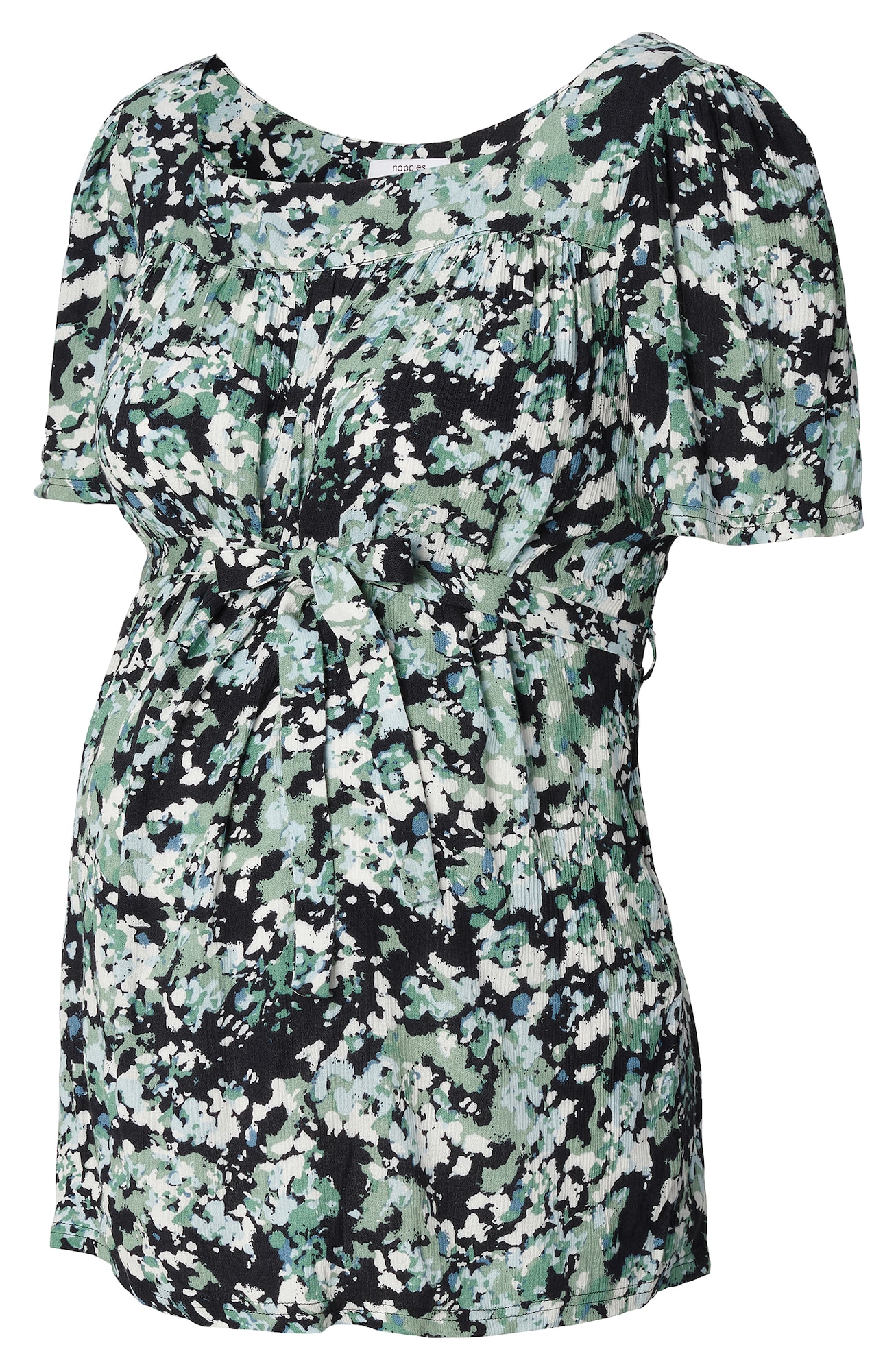 Noppies Bluza 'Osakis'  zelena / črna / bela