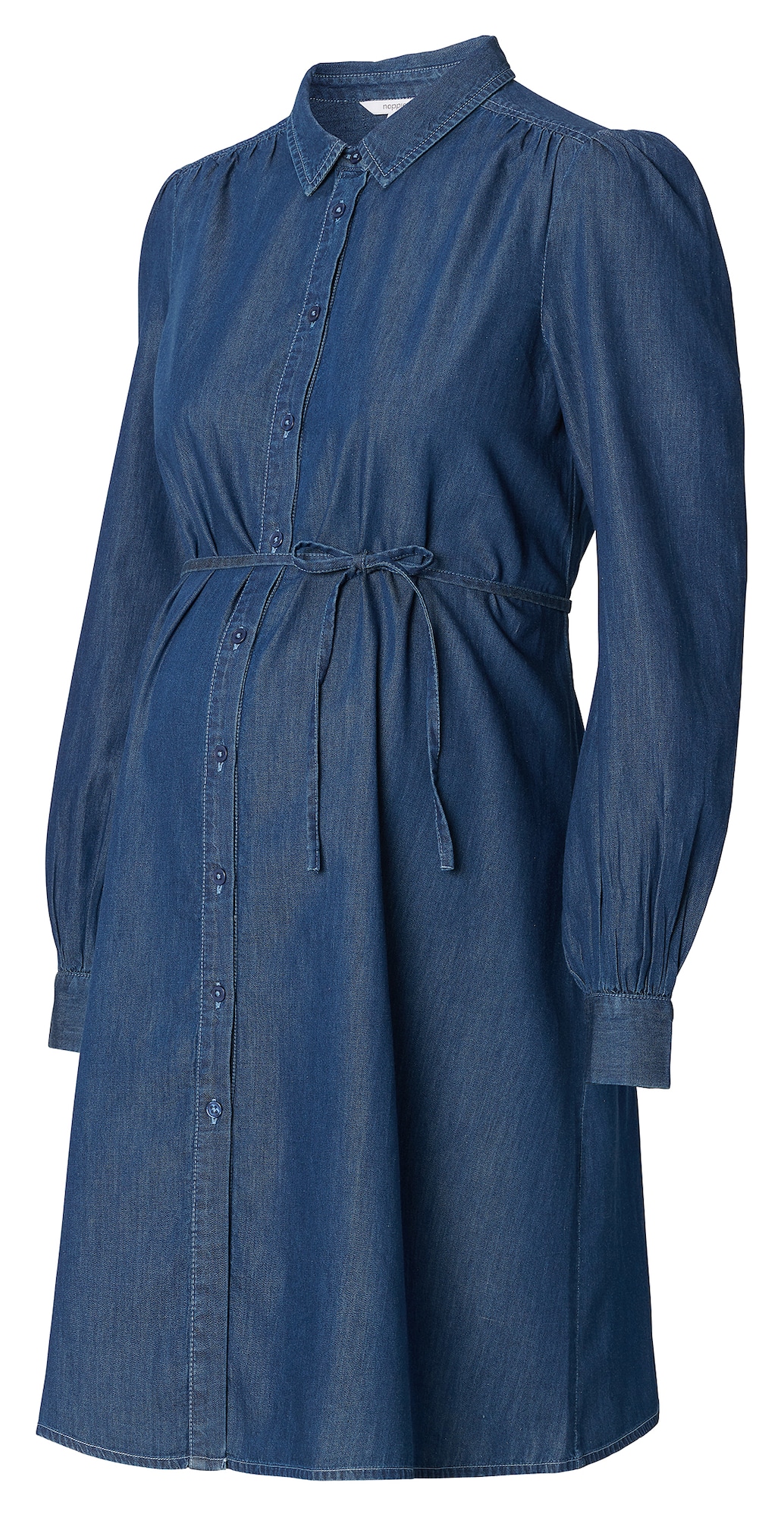 Noppies Dolga srajca 'Oberlin'  moder denim