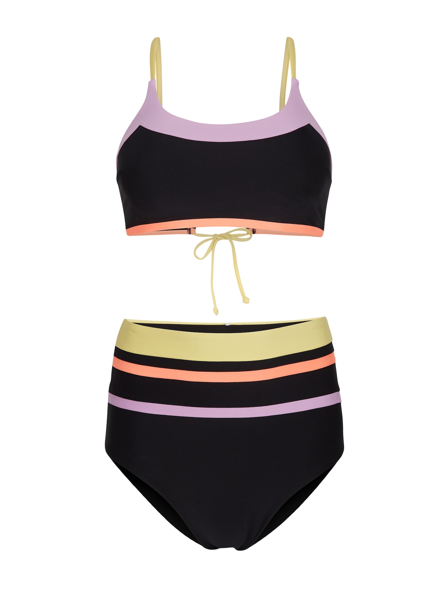 O'NEILL Bikini 'Cori-Talaia'  svetlo rumena / majnica / svetlo oranžna / črna