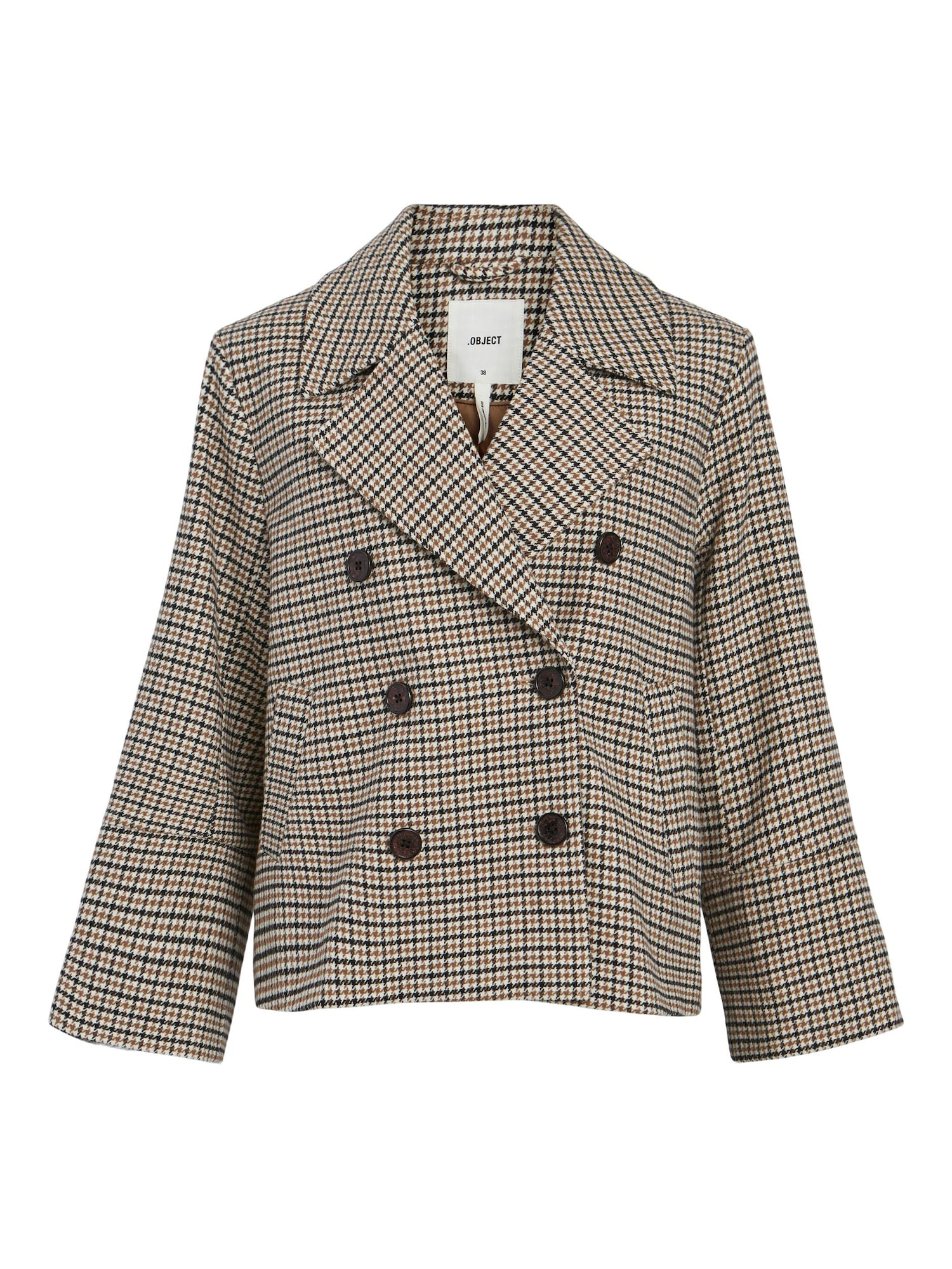 OBJECT Blazer 'Keily'  rjava / svetlo rjava / črna