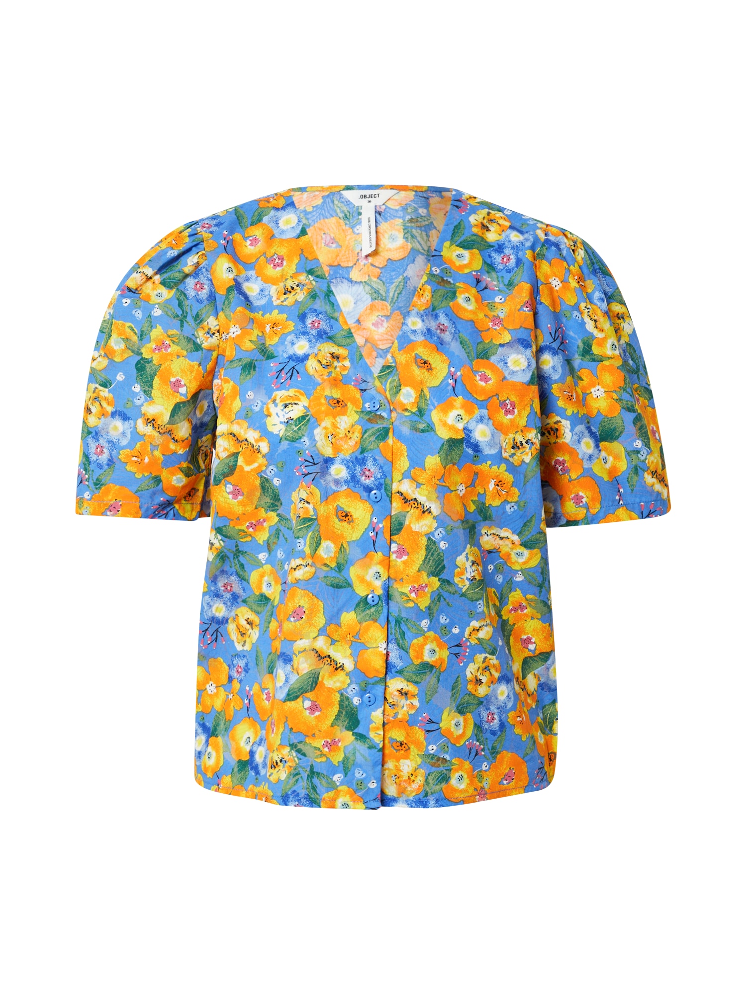 OBJECT Bluza 'NICOLA'  modra / svetlo rumena / temno zelena / oranžna / staro roza