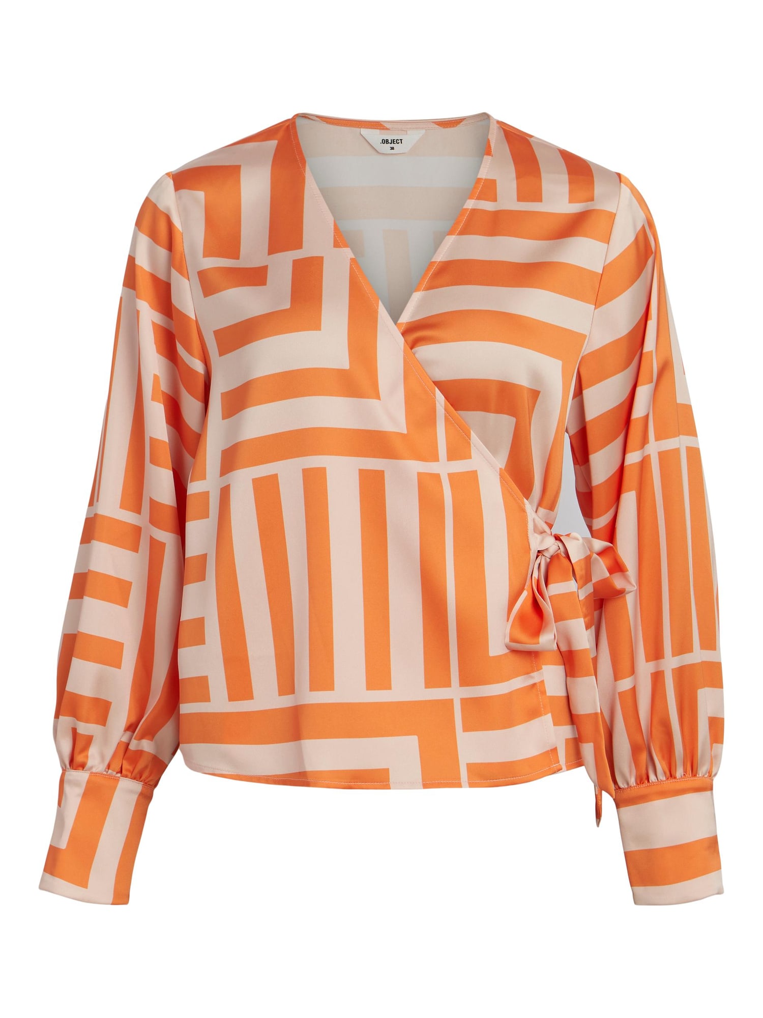 OBJECT Bluza  bež / oranžna