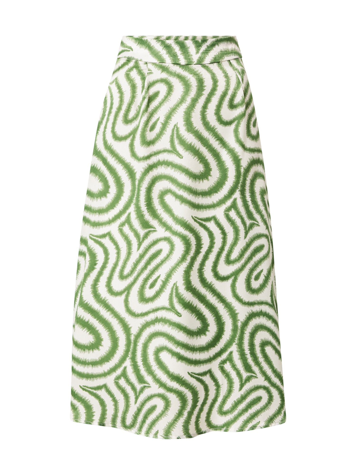 OBJECT Krilo 'PAPAYA'  temno zelena / bela
