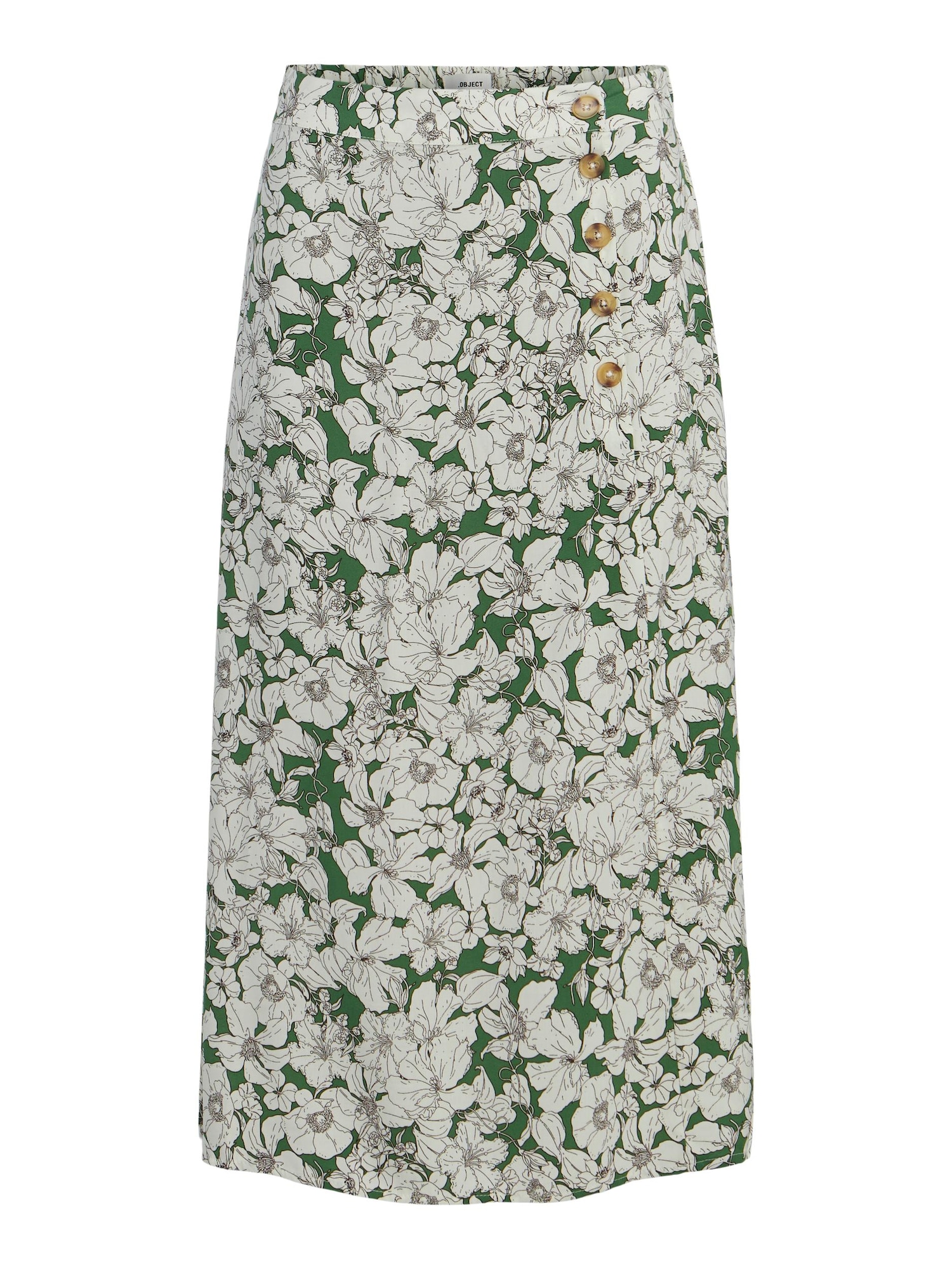 OBJECT Krilo 'Victoria'  temno zelena / off-bela