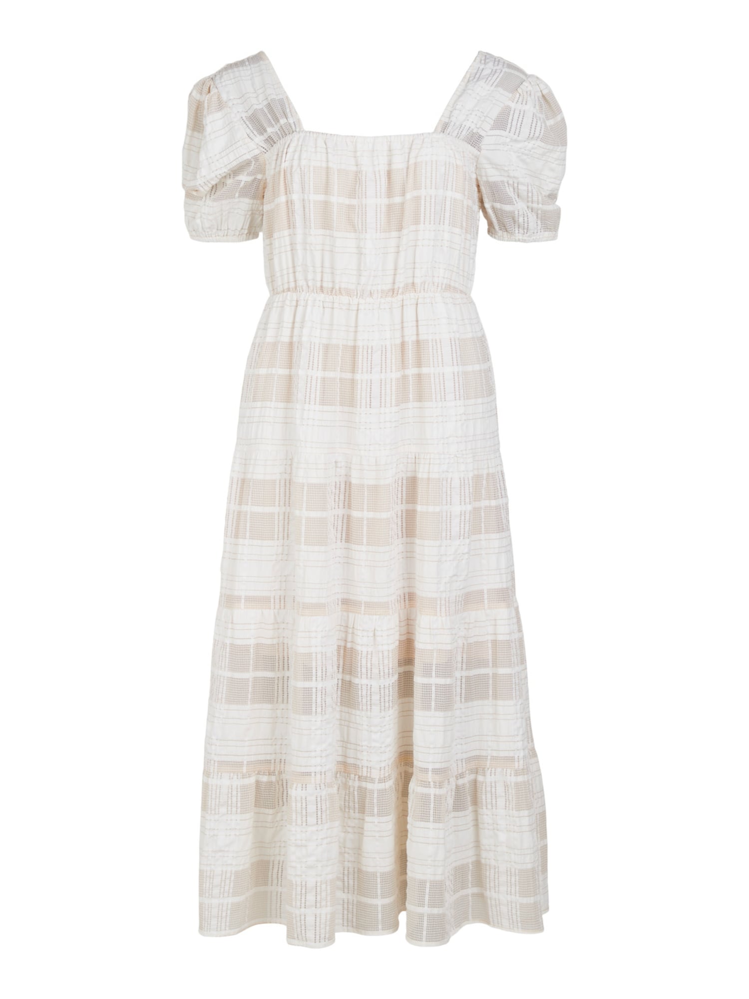 OBJECT Obleka 'Olivia'  nude / bela