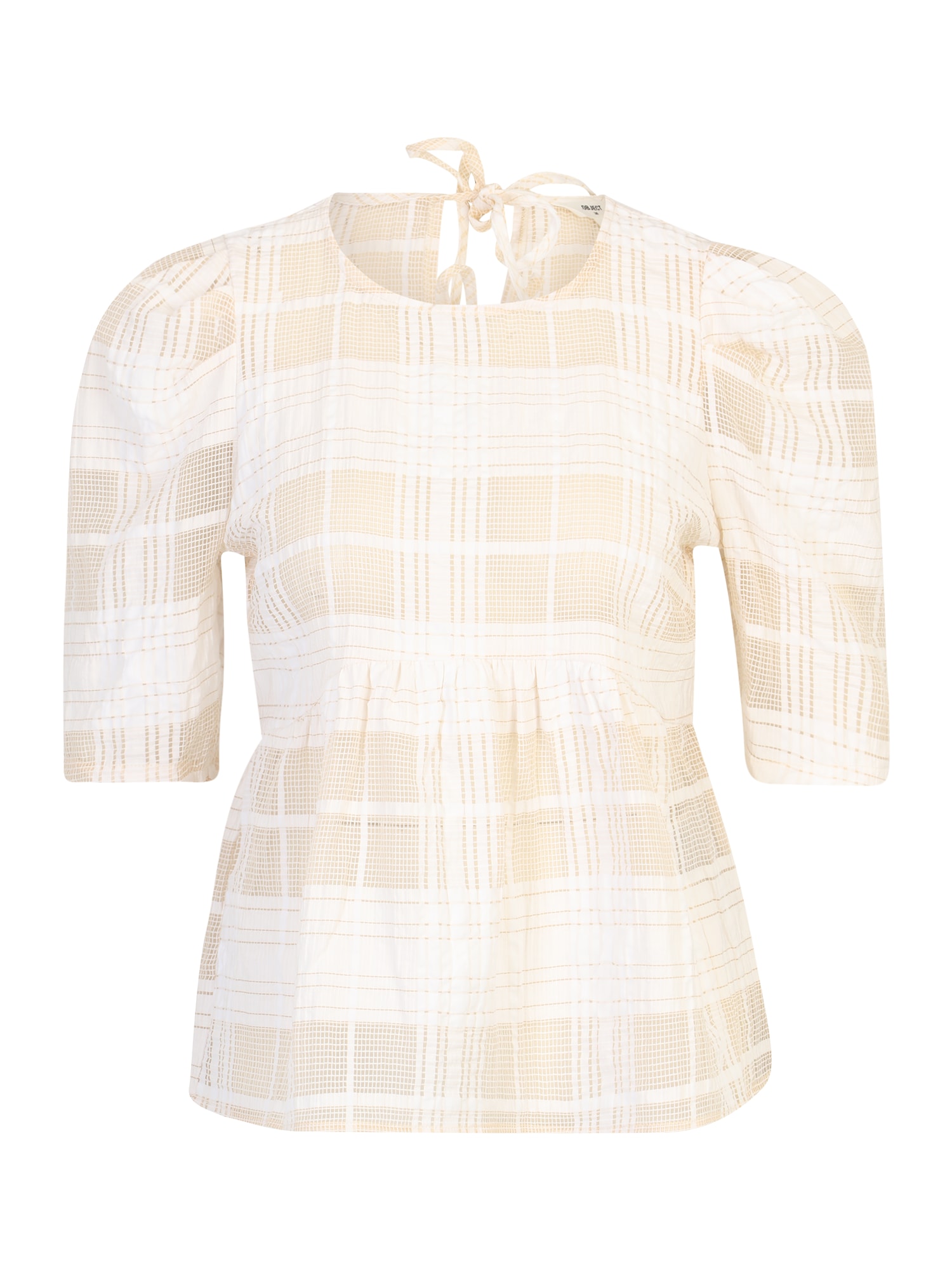 OBJECT Petite Bluza 'OLIVIA'  rjava / bela