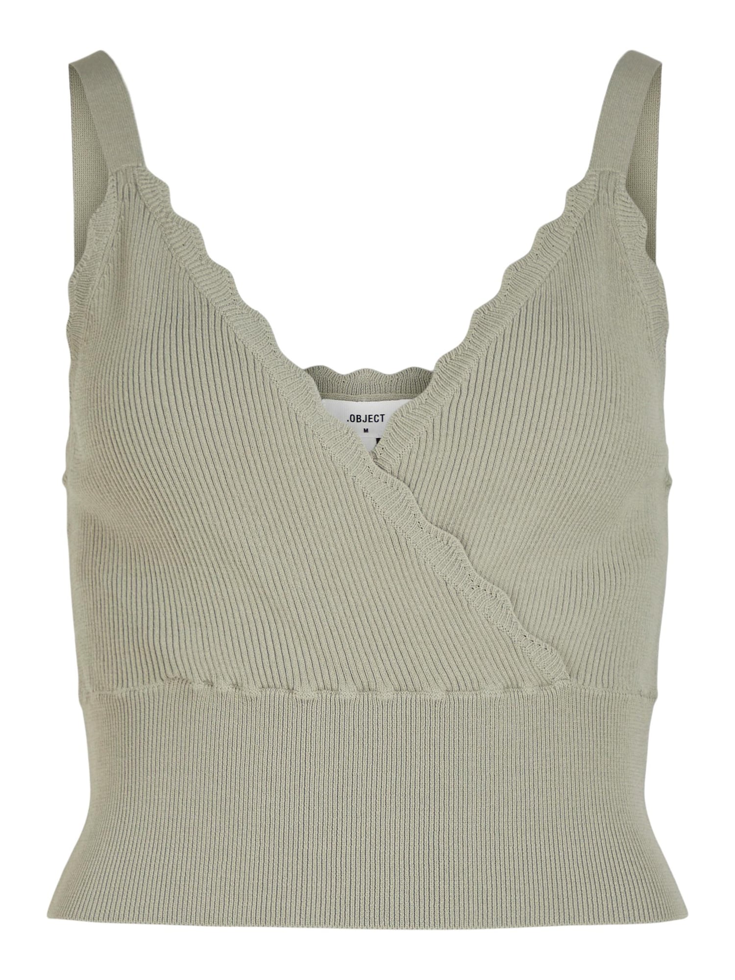 OBJECT Top z naramnicami 'Tria'  pastelno zelena