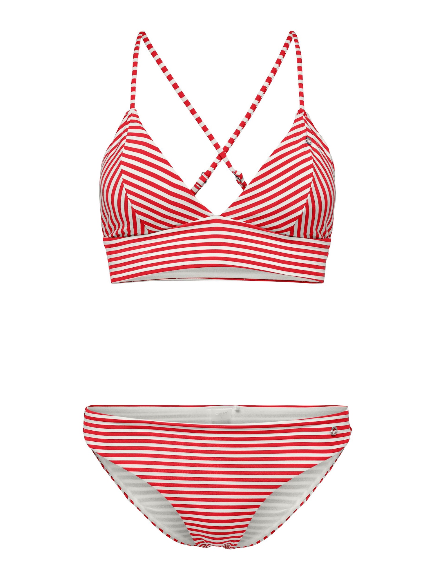 ONLY Bikini 'Kitty'  rdeča / bela