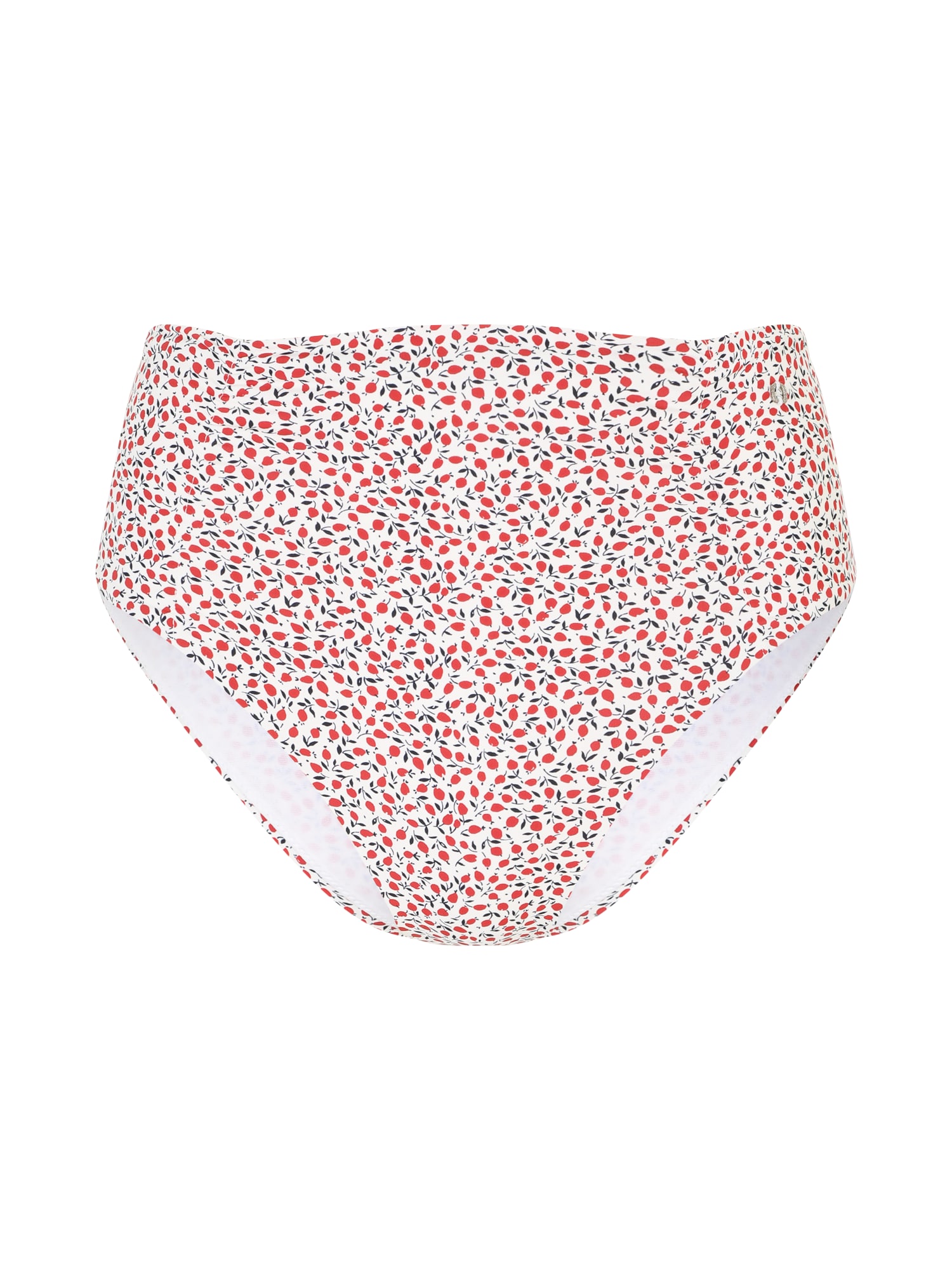 ONLY Bikini hlačke 'ELLA'  rdeča / črna / bela