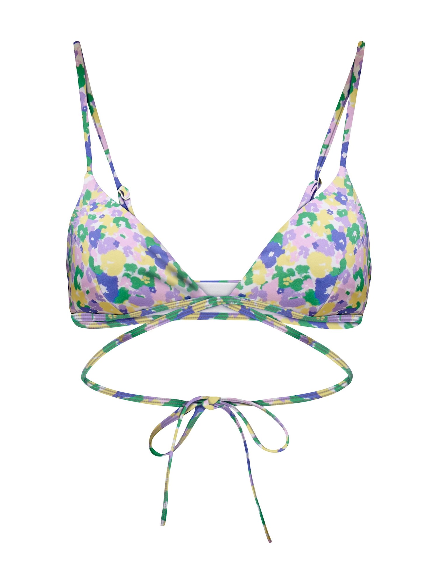 ONLY Bikini zgornji del 'Simone'  rumena / mešane barve