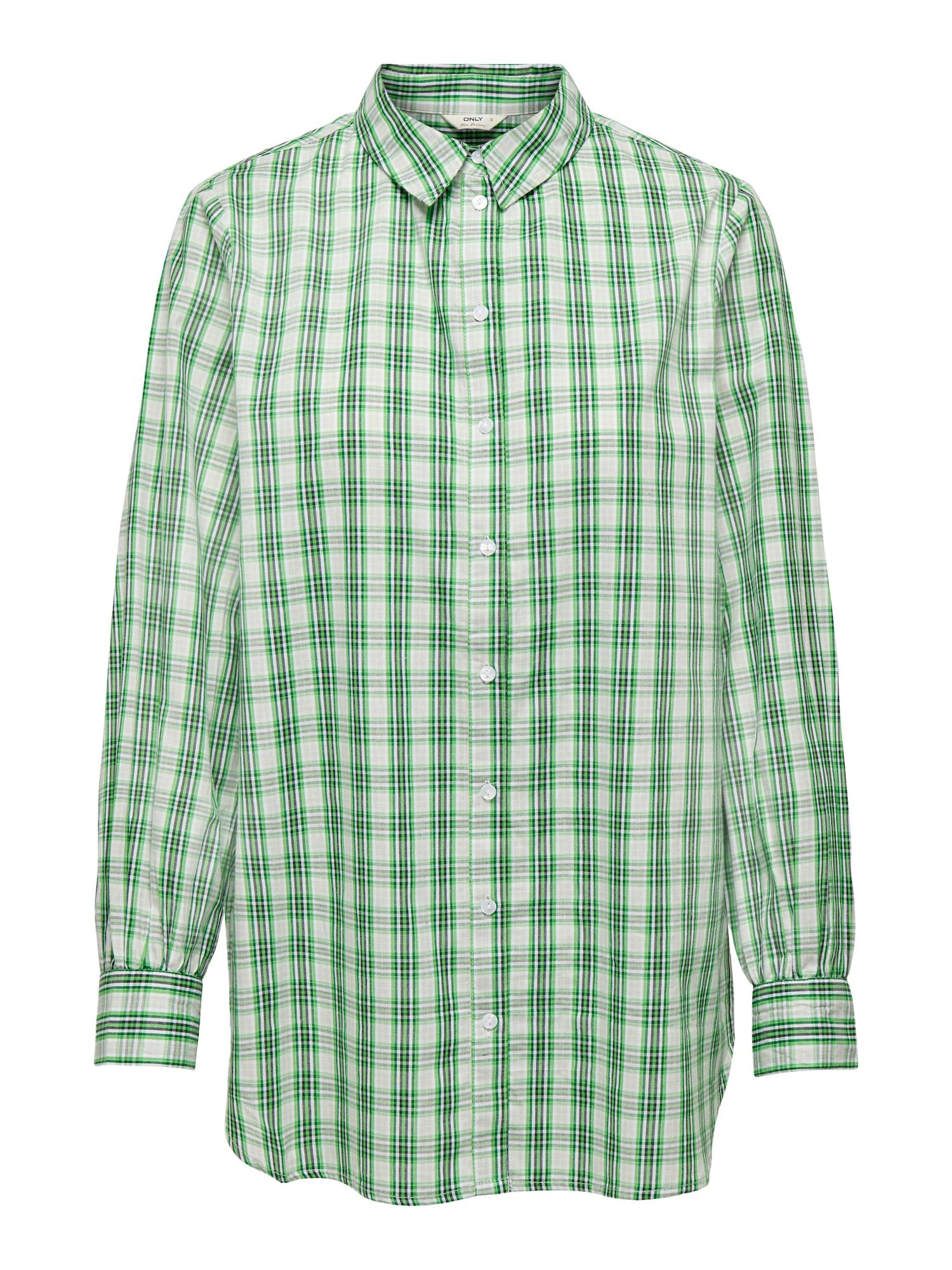 ONLY Bluza 'Lora'  zelena / pastelno zelena / črna