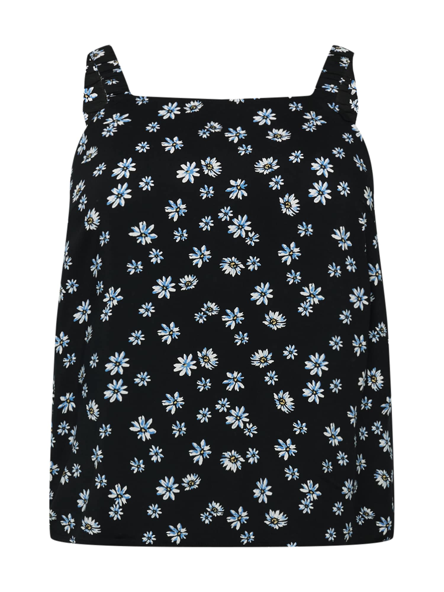 ONLY Curve Top 'HELGA'  svetlo modra / rumena / črna / bela