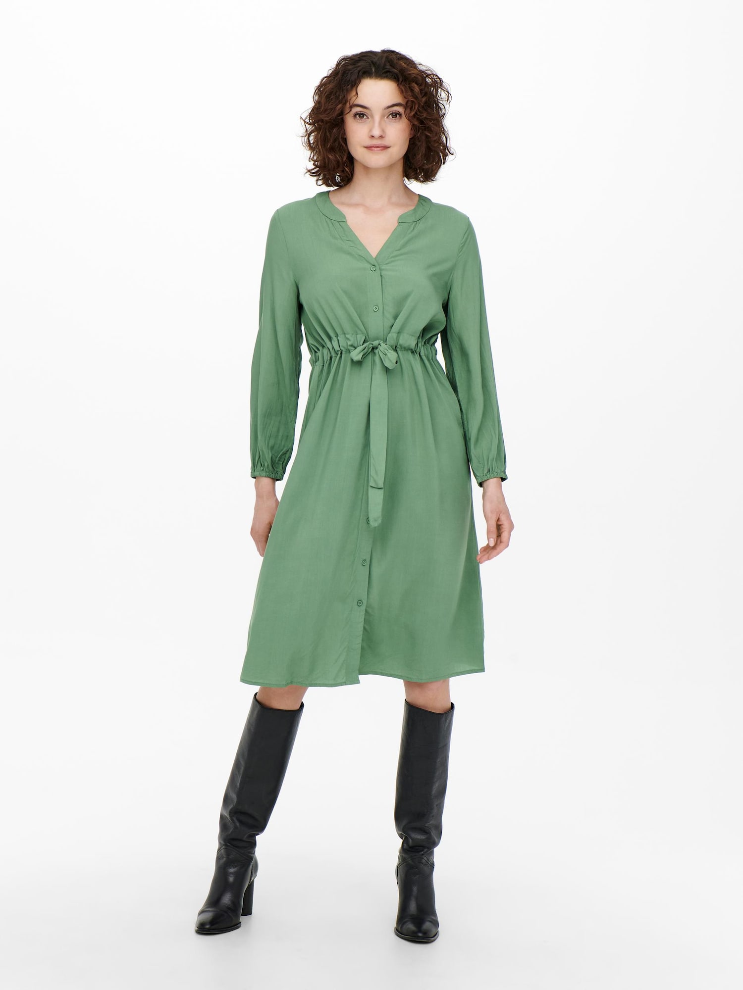 ONLY Dolga srajca 'MALLA'  temno zelena
