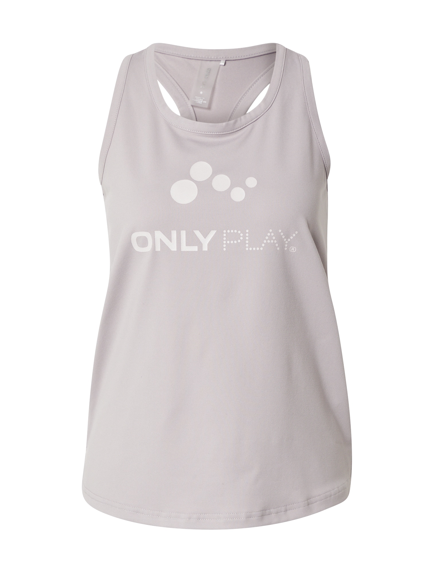 ONLY PLAY Športni top  svetlo siva / bela