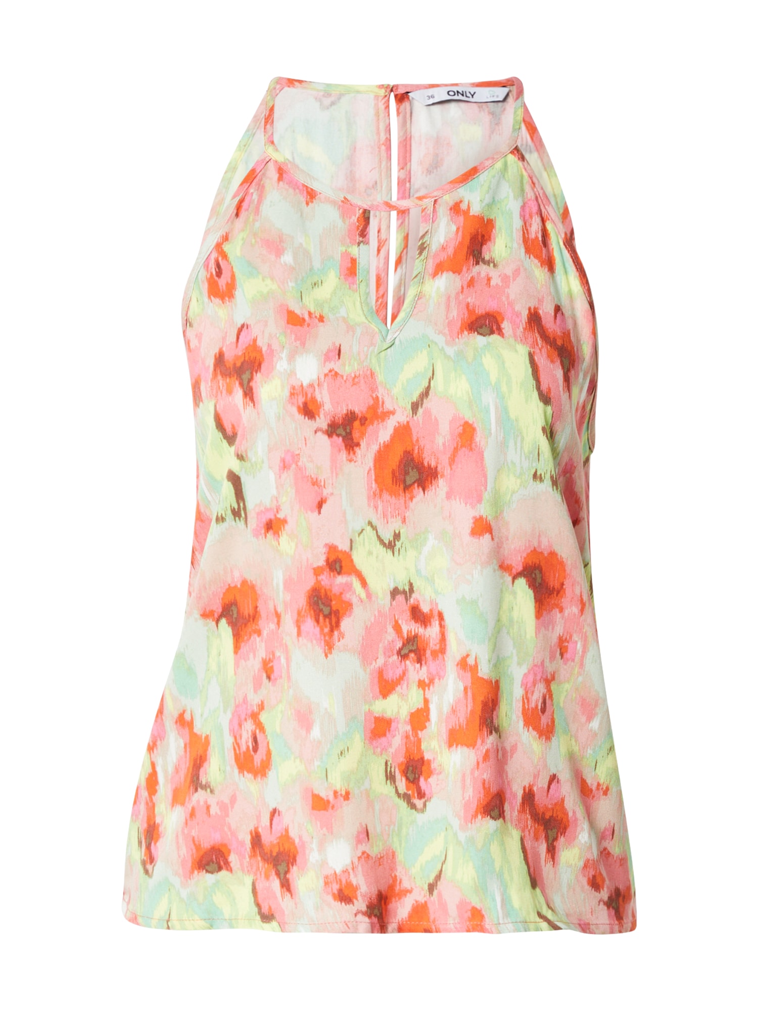 ONLY Top 'ALMA'  svetlo zelena / oranžna / roza