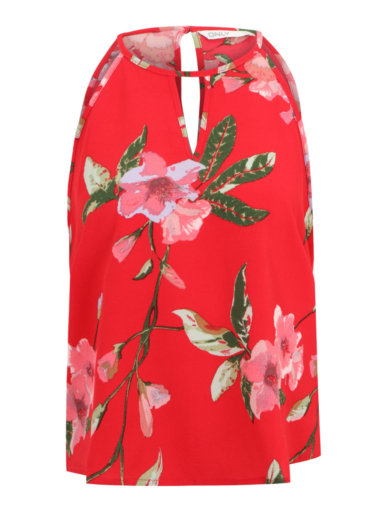Only Petite Top 'NOVA'  zelena / roza / rdeča