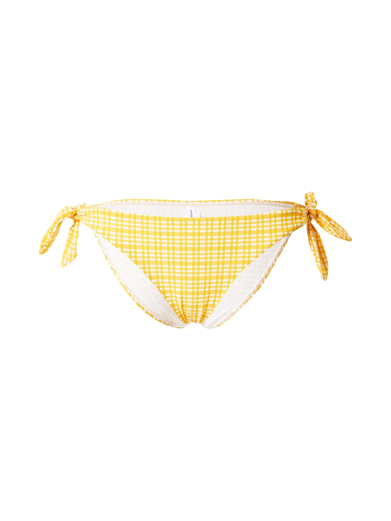 PASSIONATA Bikini hlačke  rumena / bela