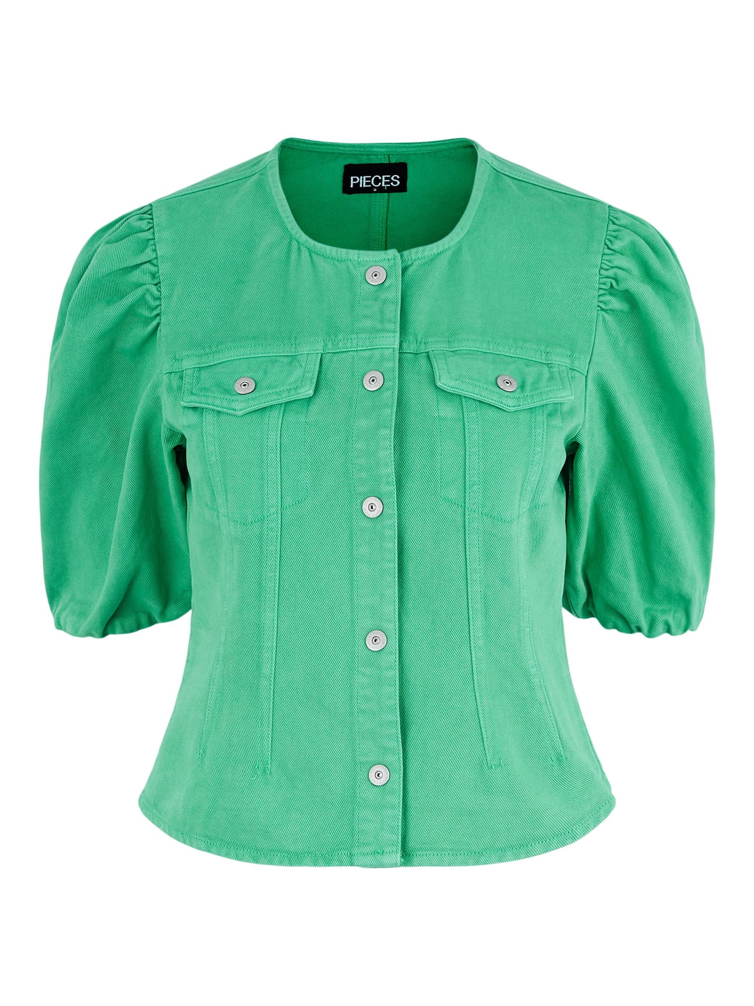 PIECES Bluza 'Vista'  zelena
