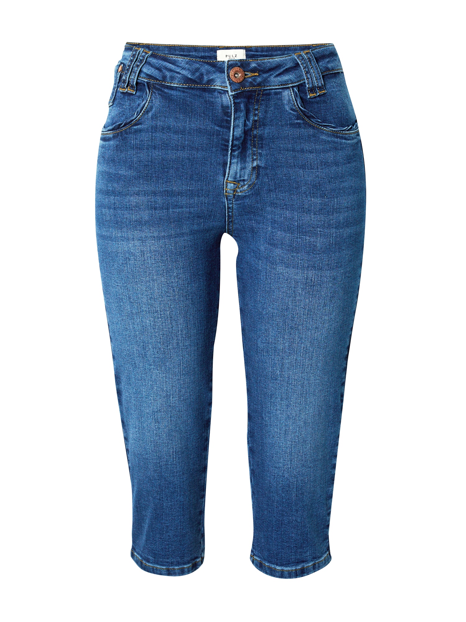 PULZ Jeans Kavbojke 'TENNA'  temno modra