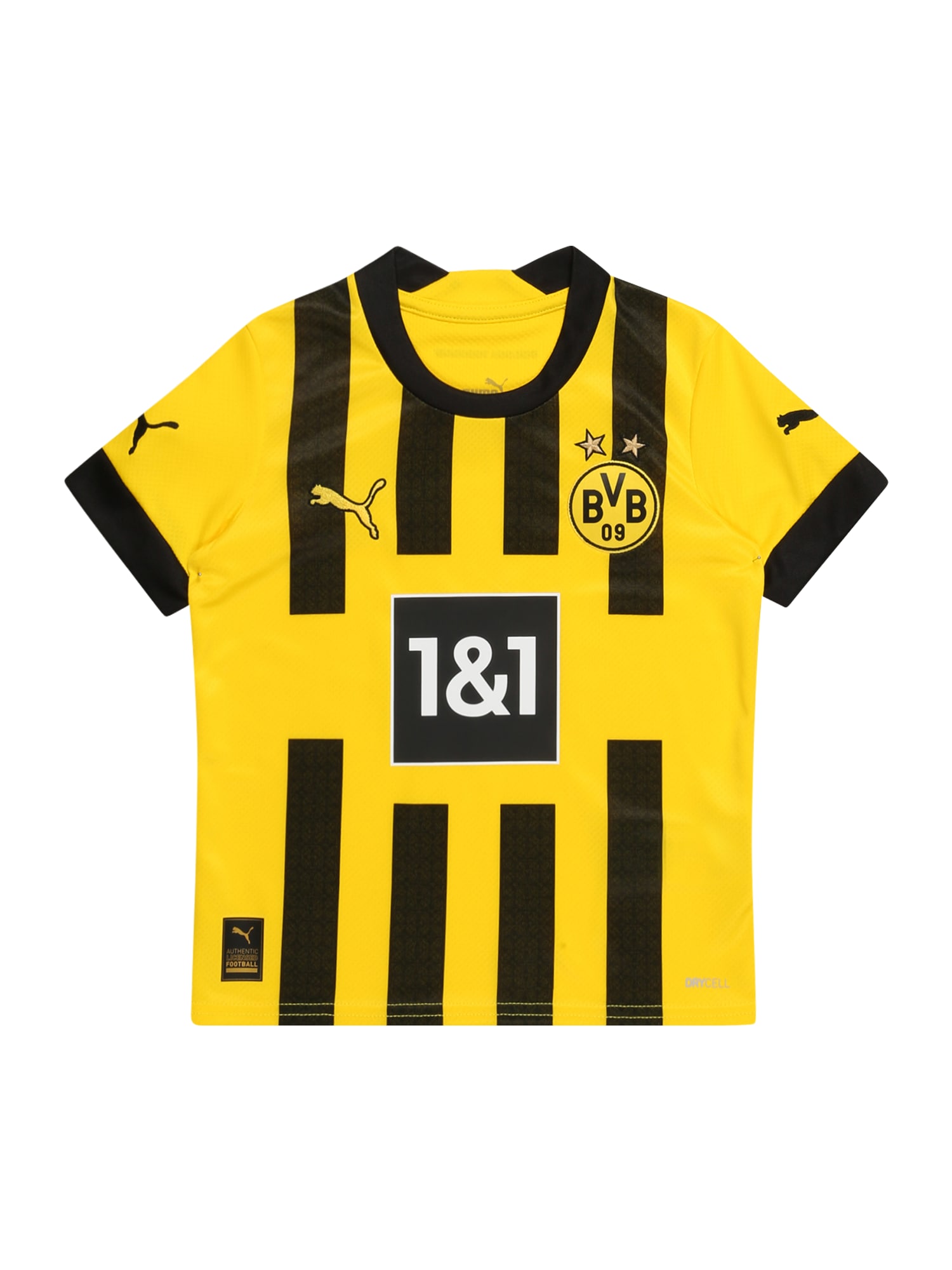 PUMA Funkcionalna majica 'Borussia Dortmund 22/23'  rumena / antracit / črna / bela